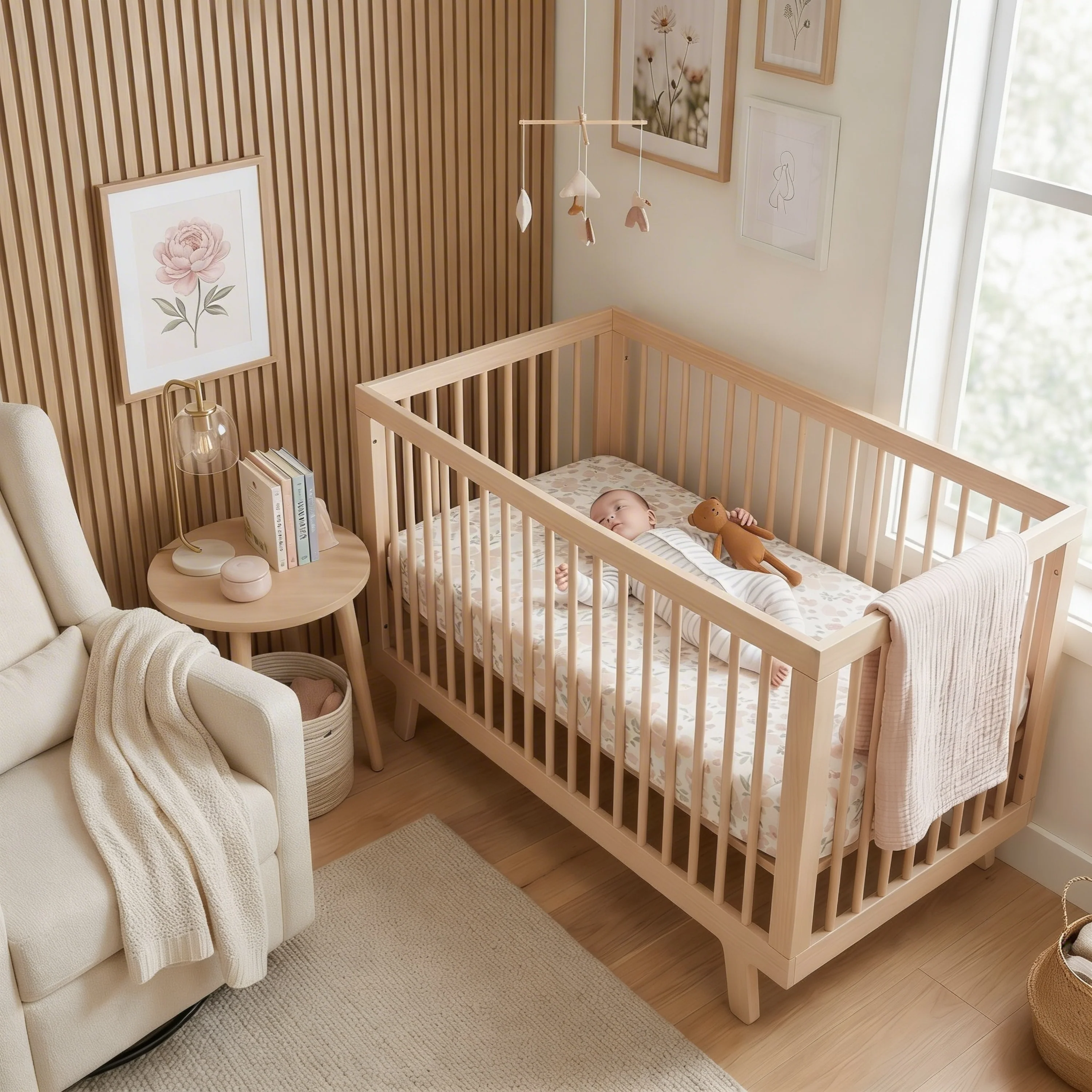 Organic Crib Sheet - Blossom - Image 4