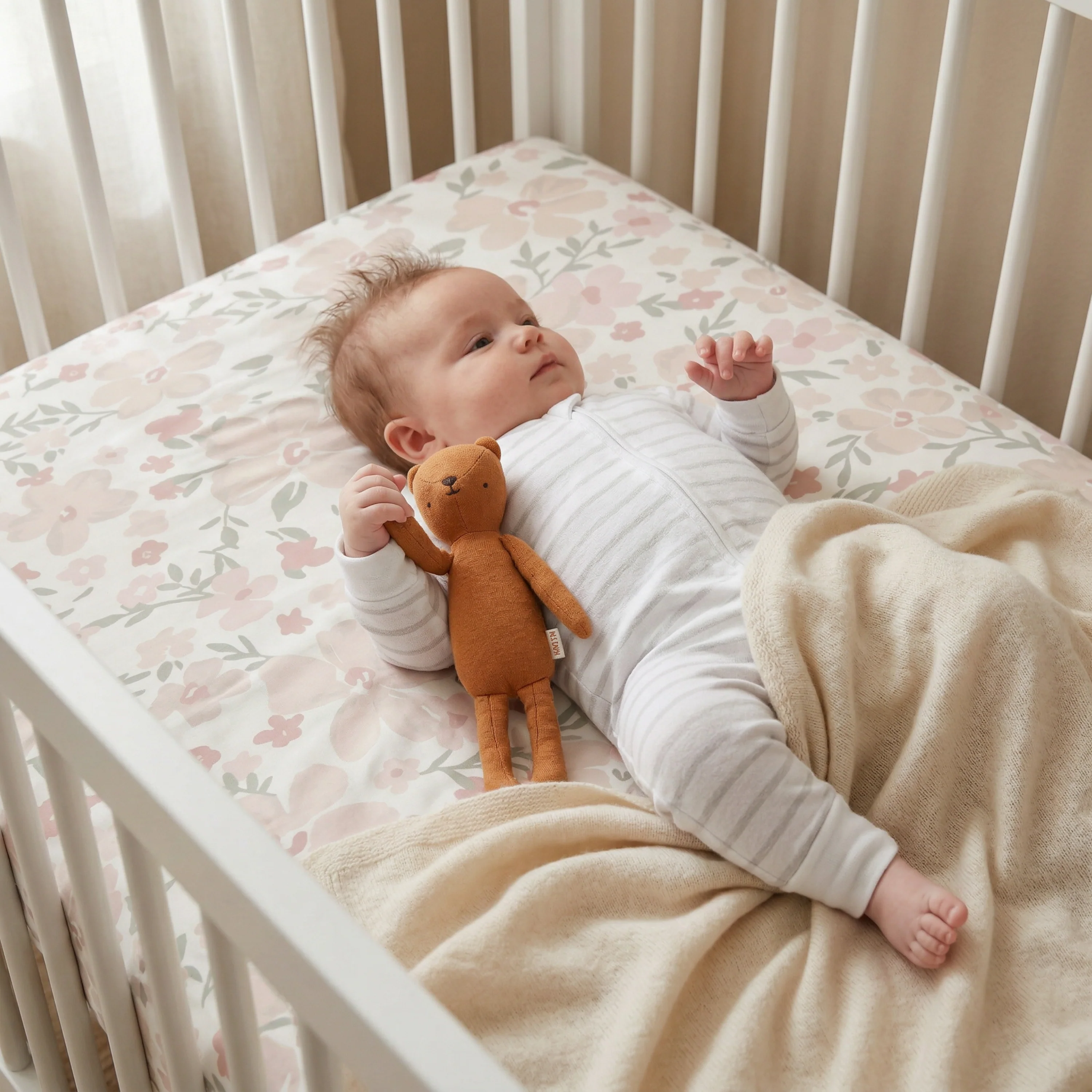 Organic Crib Sheet - Blossom - Image 7