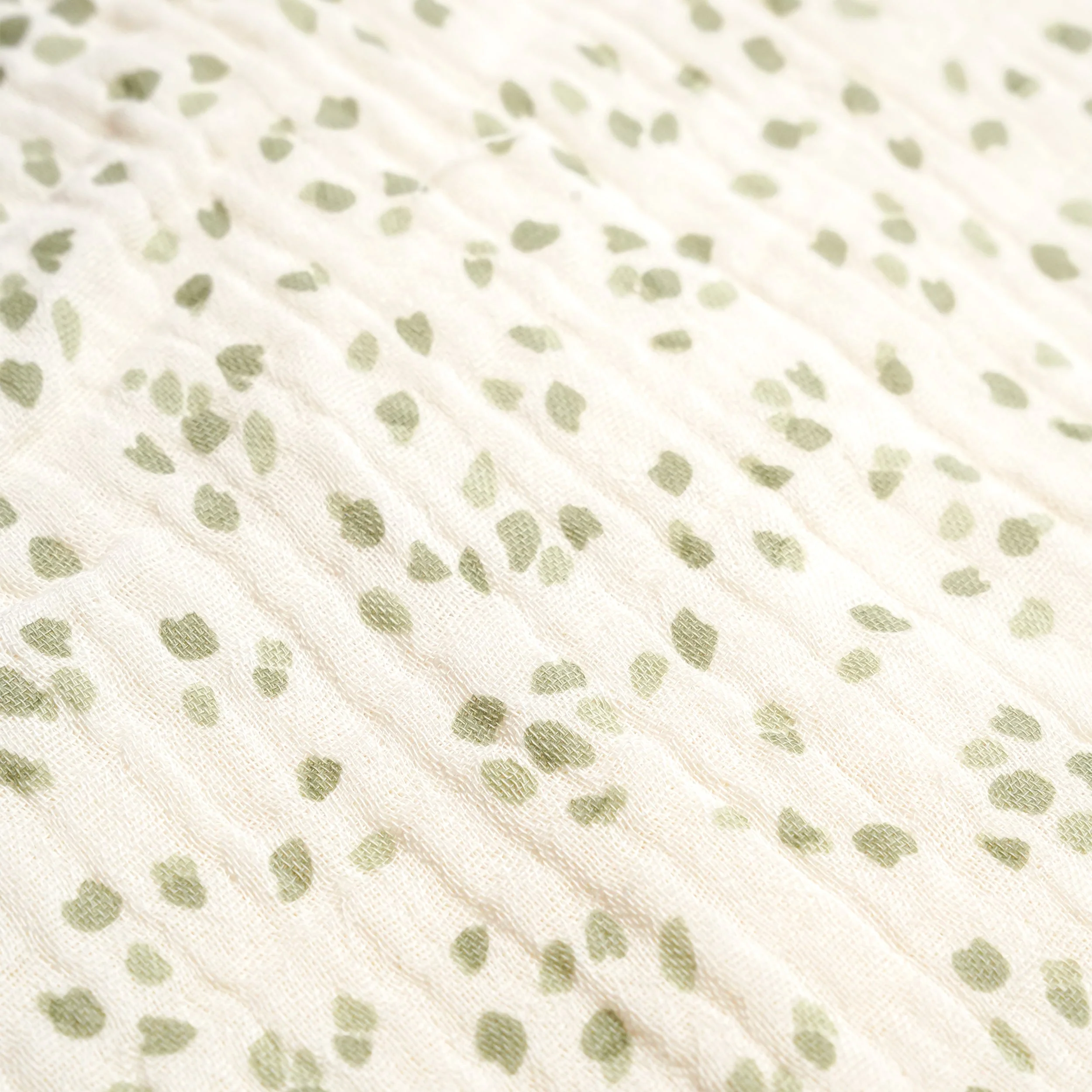 Organic Buttoned Tiered Dress - Petals - Image 4