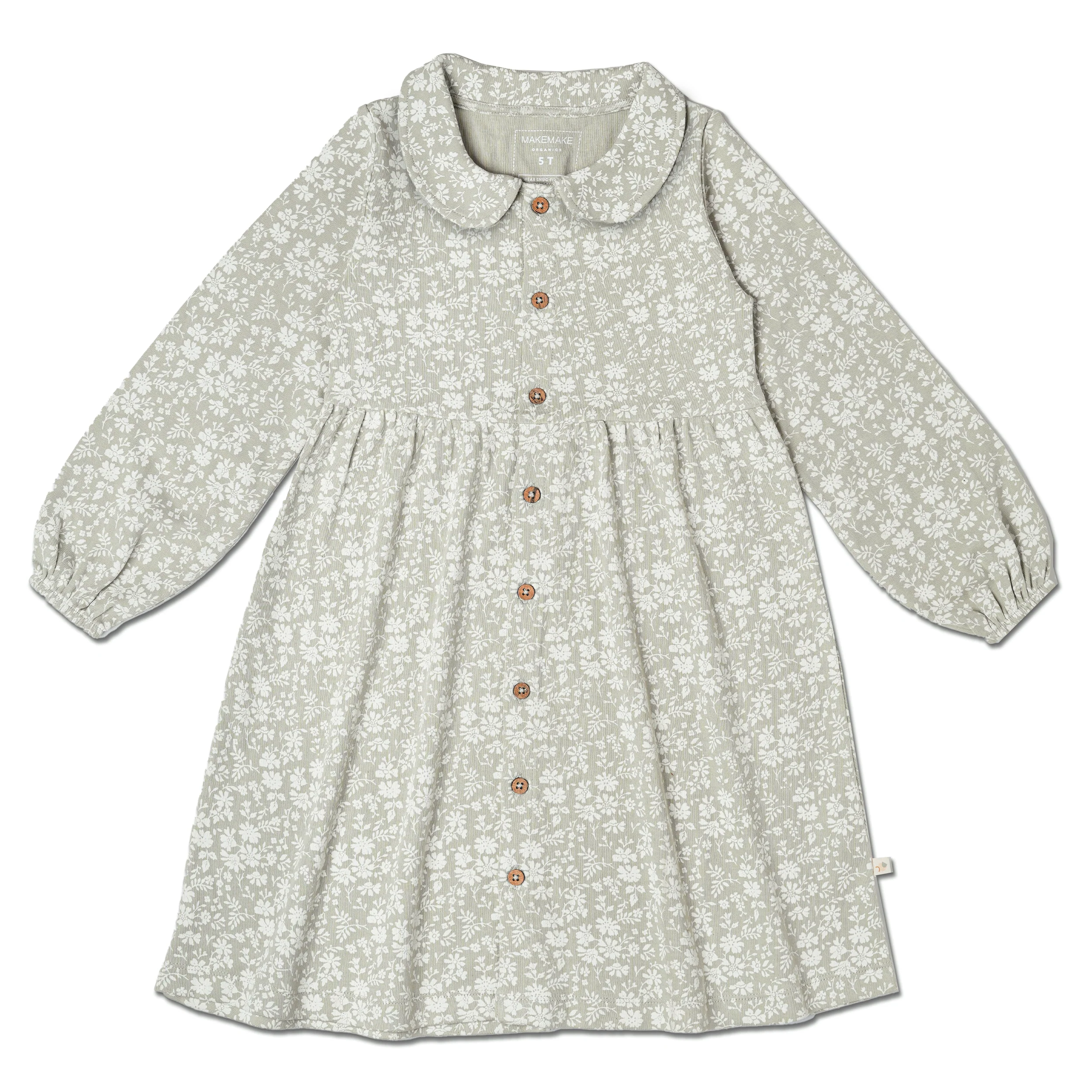 Organic Collared Dress - Wildsage - Image 2