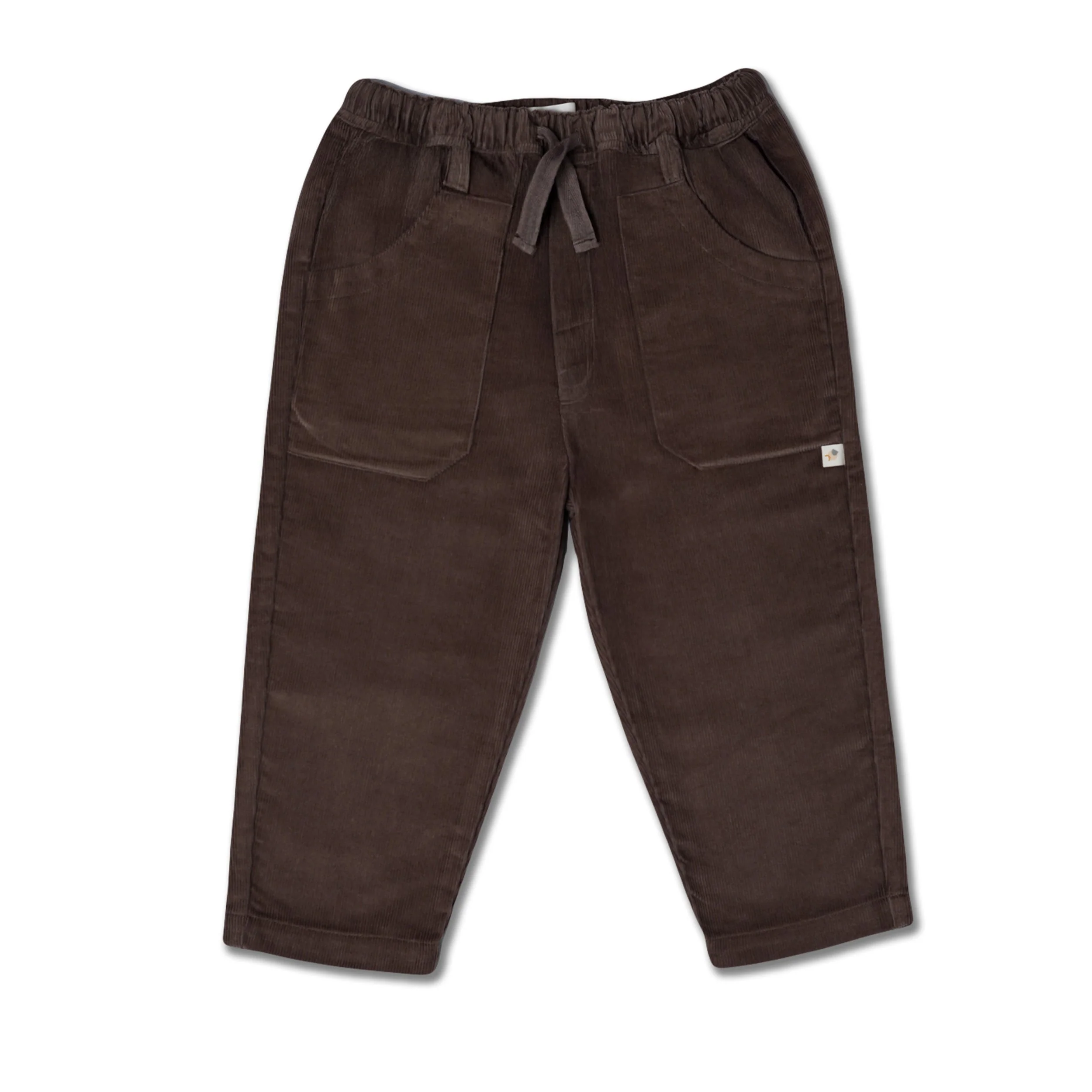 Organic Corduroy Pant - Dark Brown - Image 2