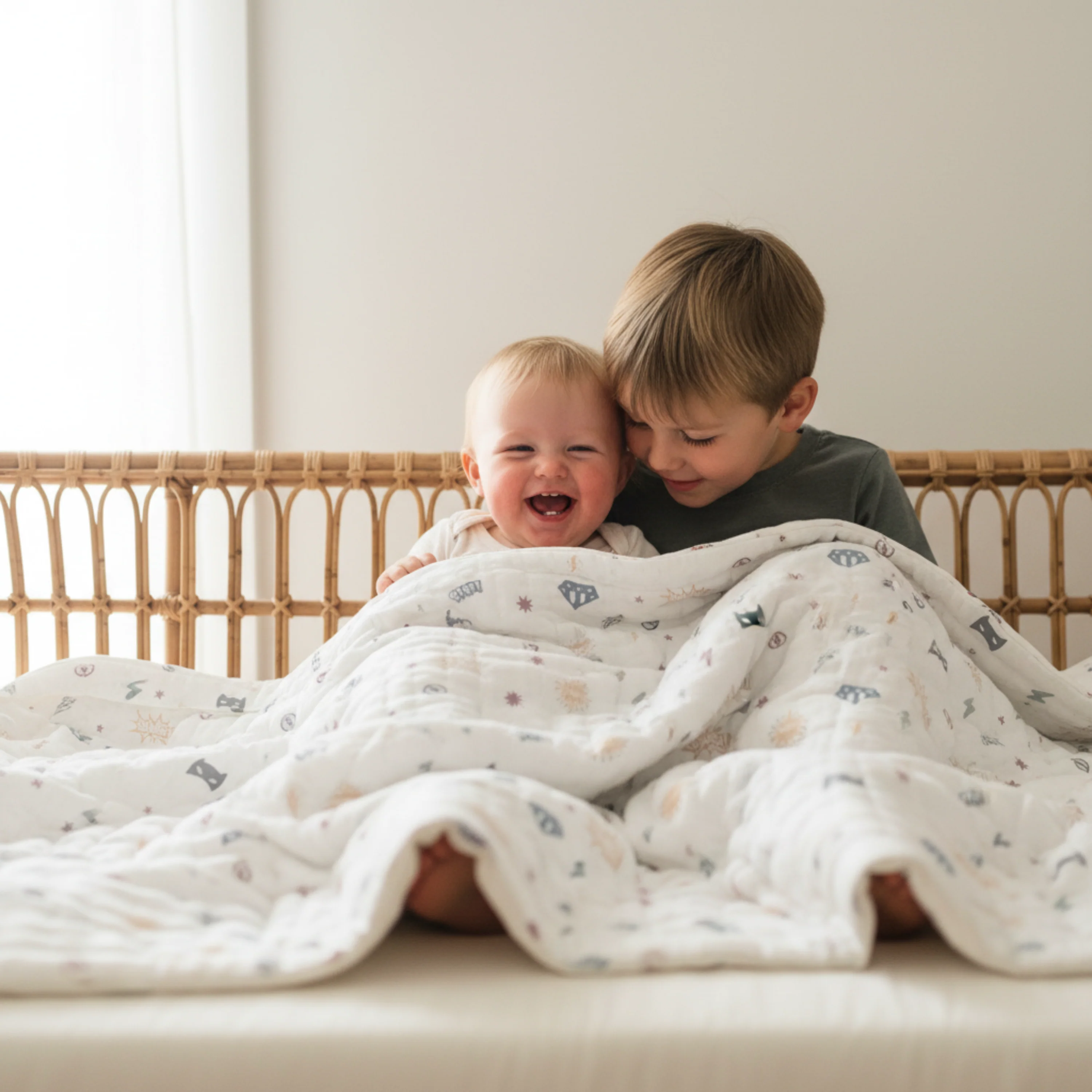Organic Kids Quilt - Mighty Heros - Image 4