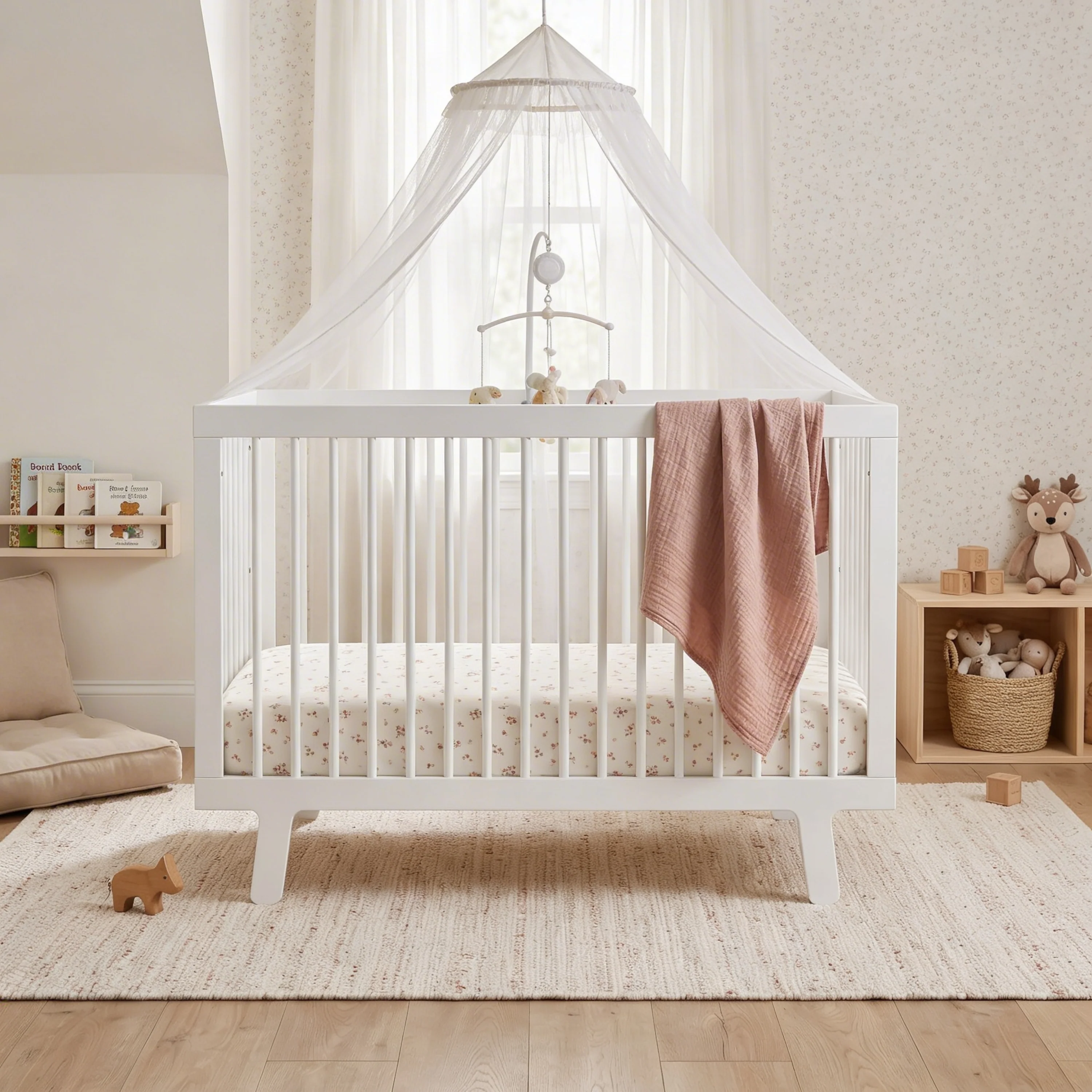 Organic Crib Sheet - Bloom - Image 2