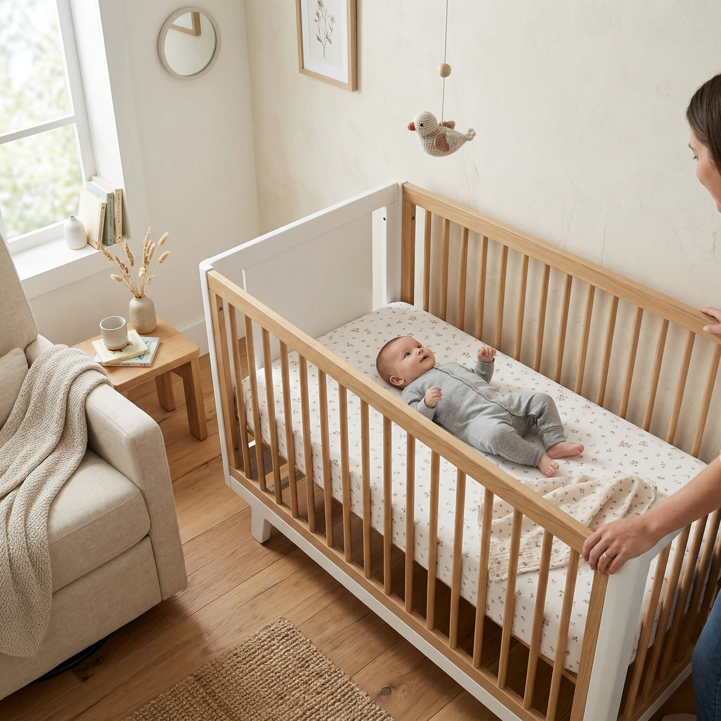 Organic Crib Sheet - Bloom - Image 8
