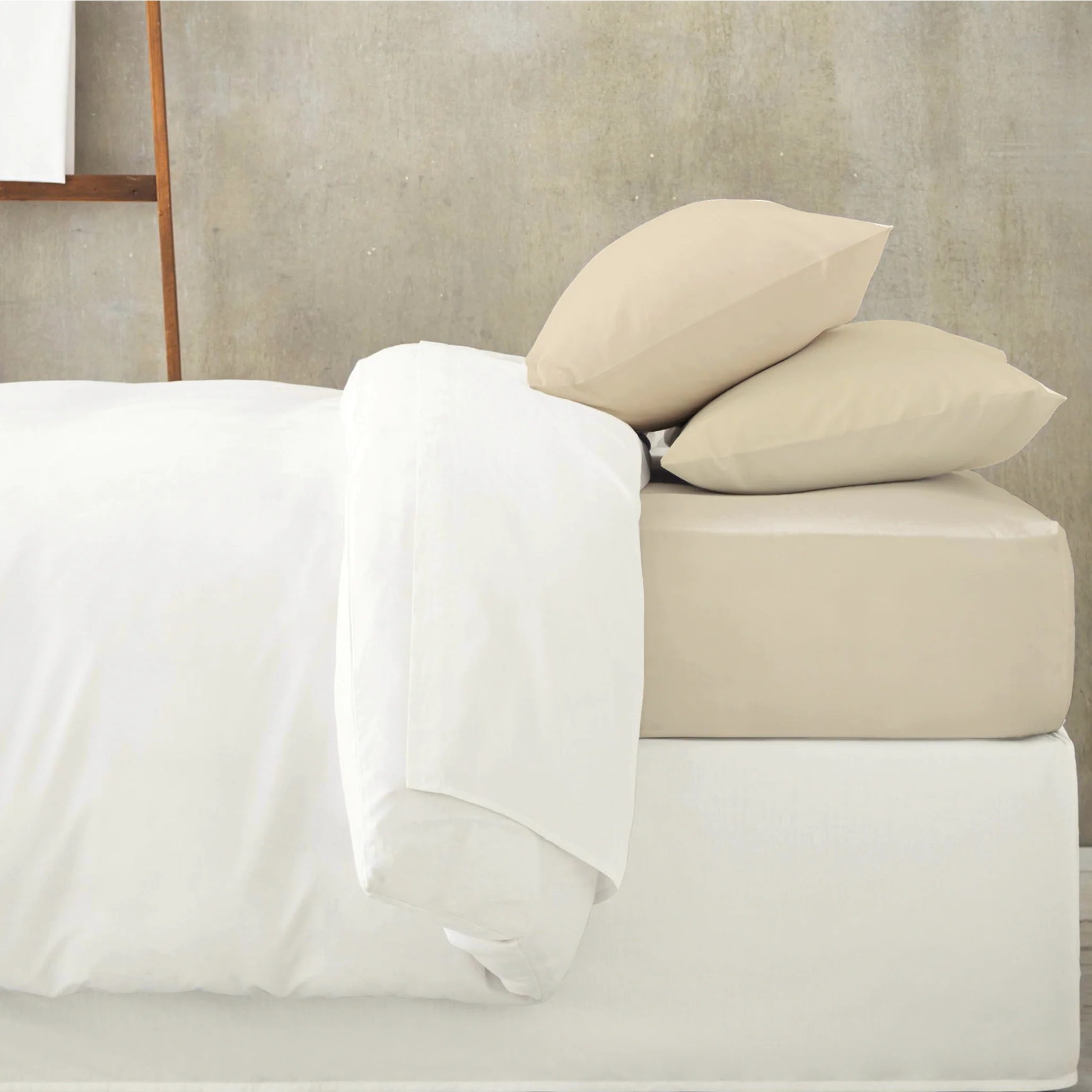 Organic Kids Fitted Sheet - Oat - Image 4