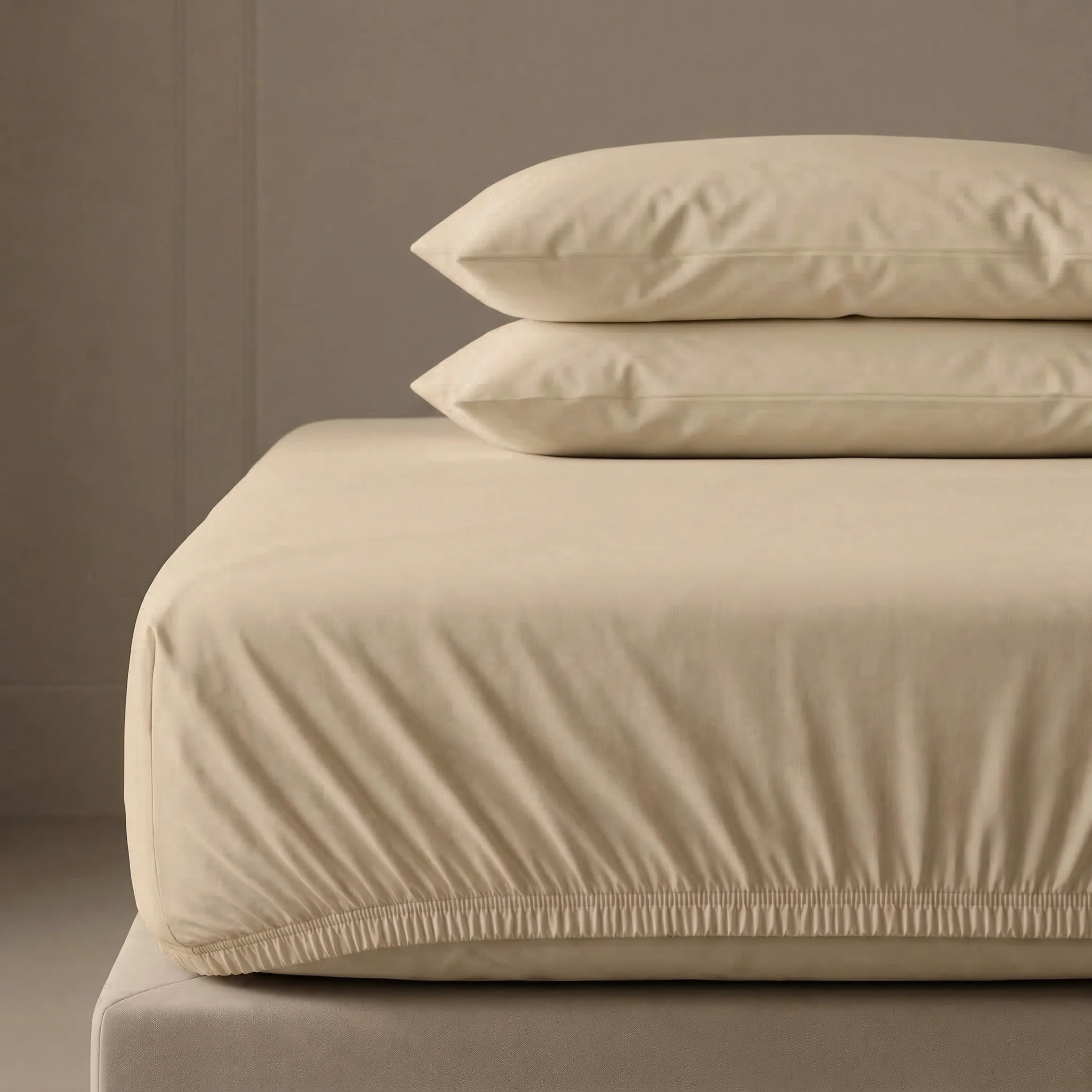 Organic Kids Fitted Sheet - Oat - Image 8