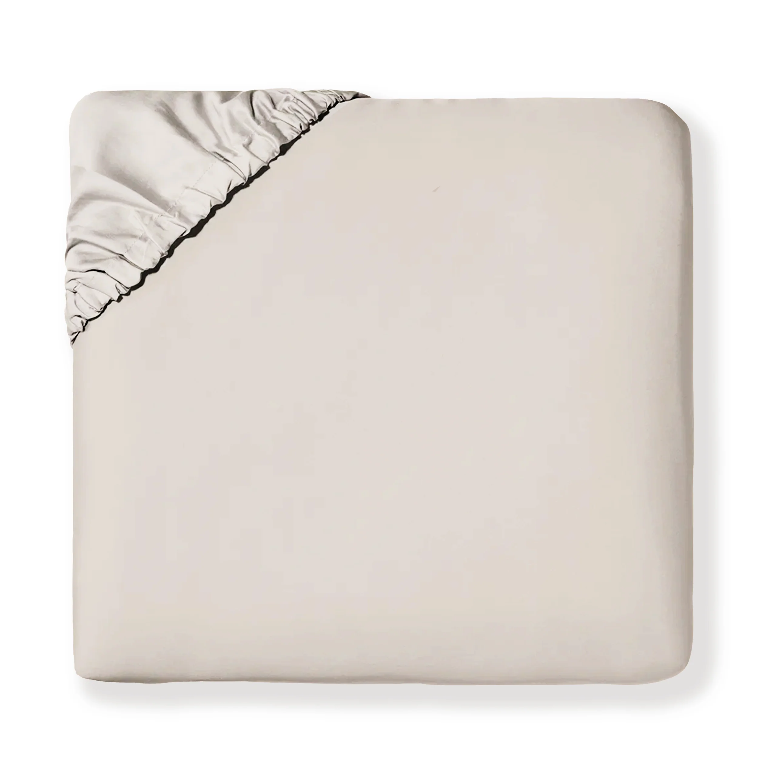 Organic Kids Fitted Sheet - Taupe