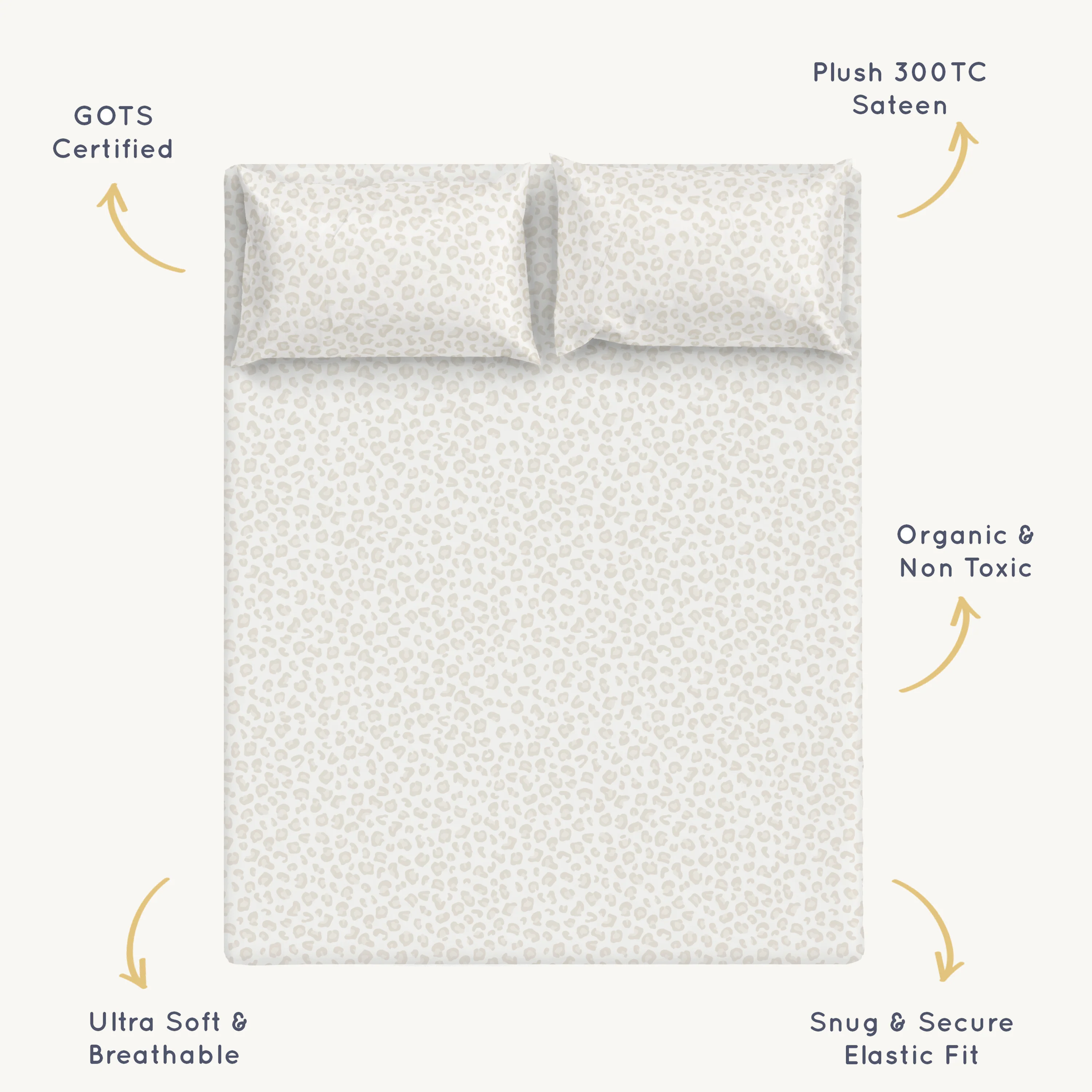 Organic Kids Fitted Sheet - Wild - Image 5