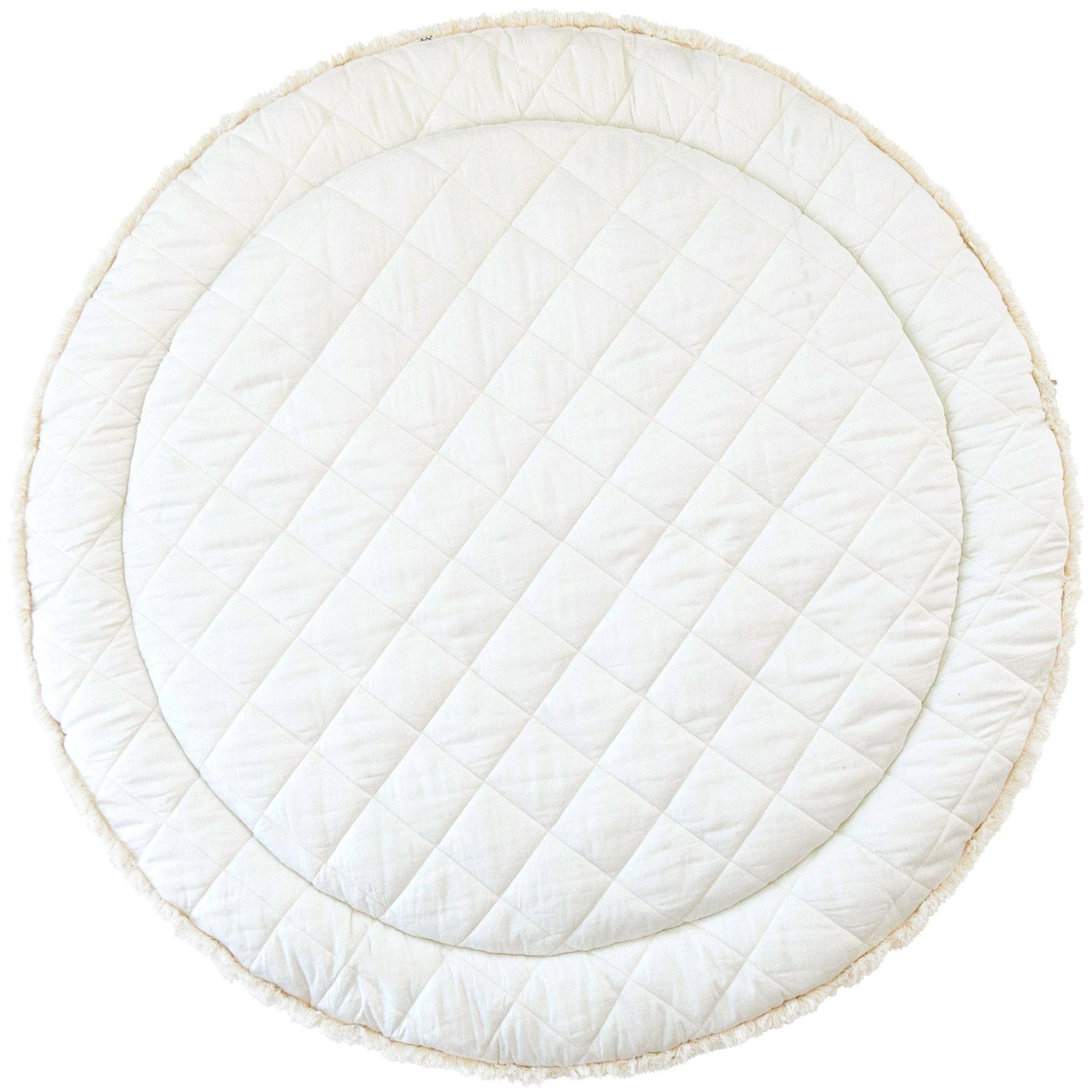 Organic Cotton Quilted Play Mat- Rainbow - Image 7