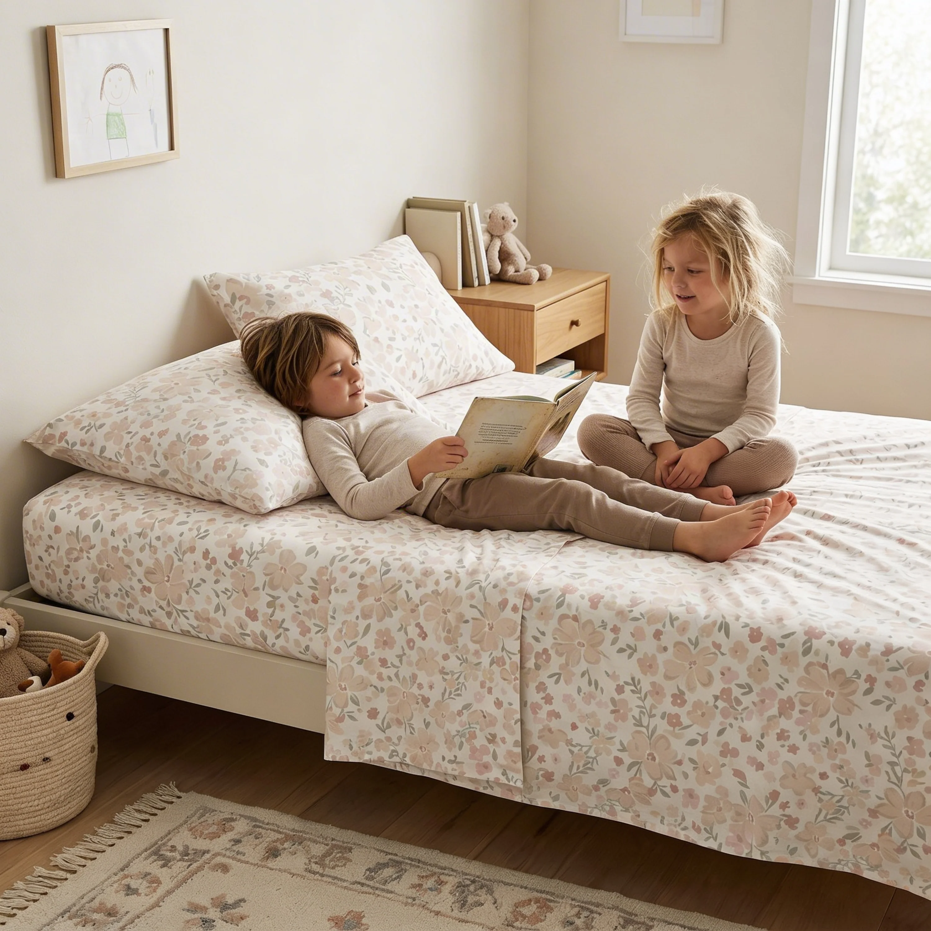 Organic Cotton Sheet Set - Blossom - Image 8
