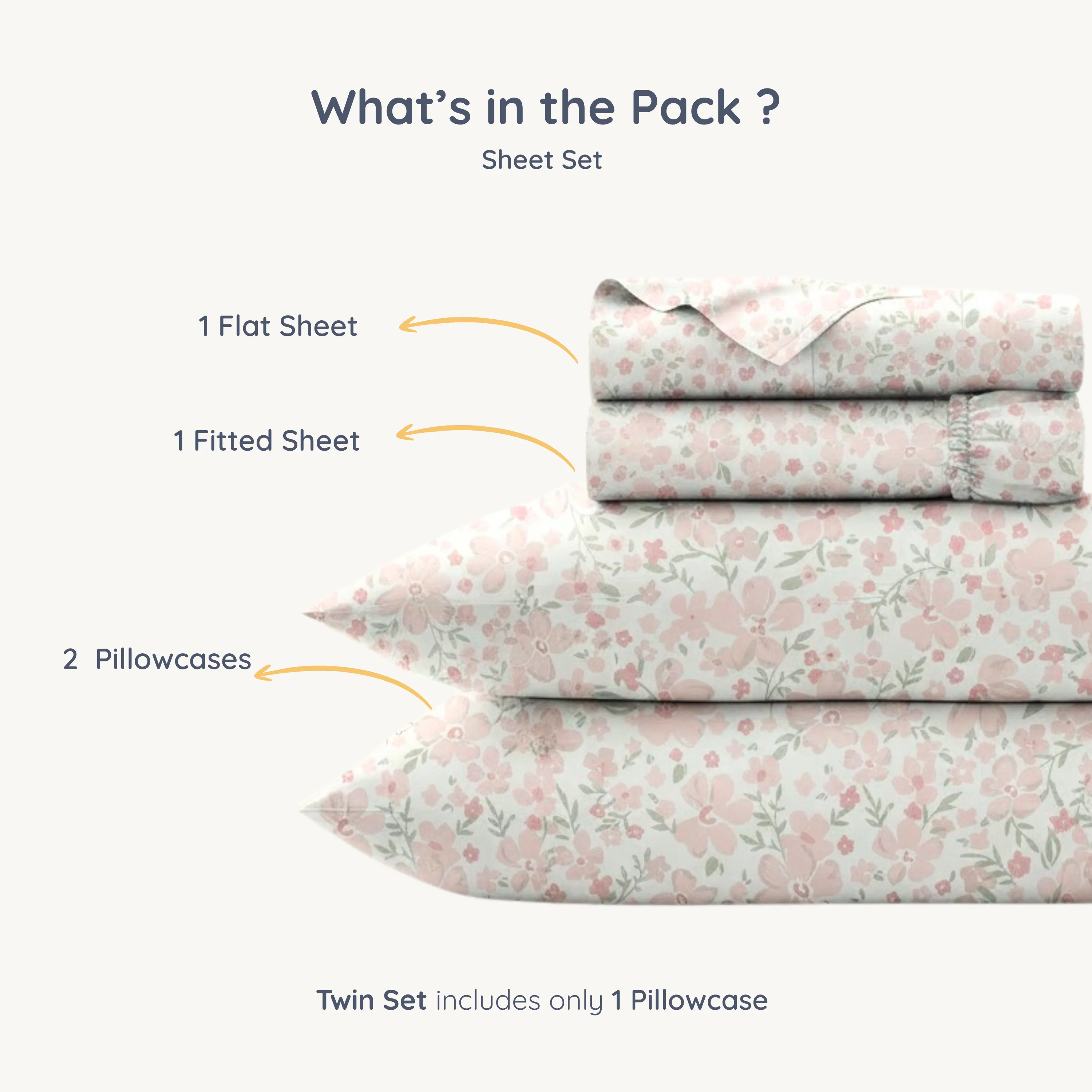 Organic Cotton Sheet Set - Blossom - Image 9
