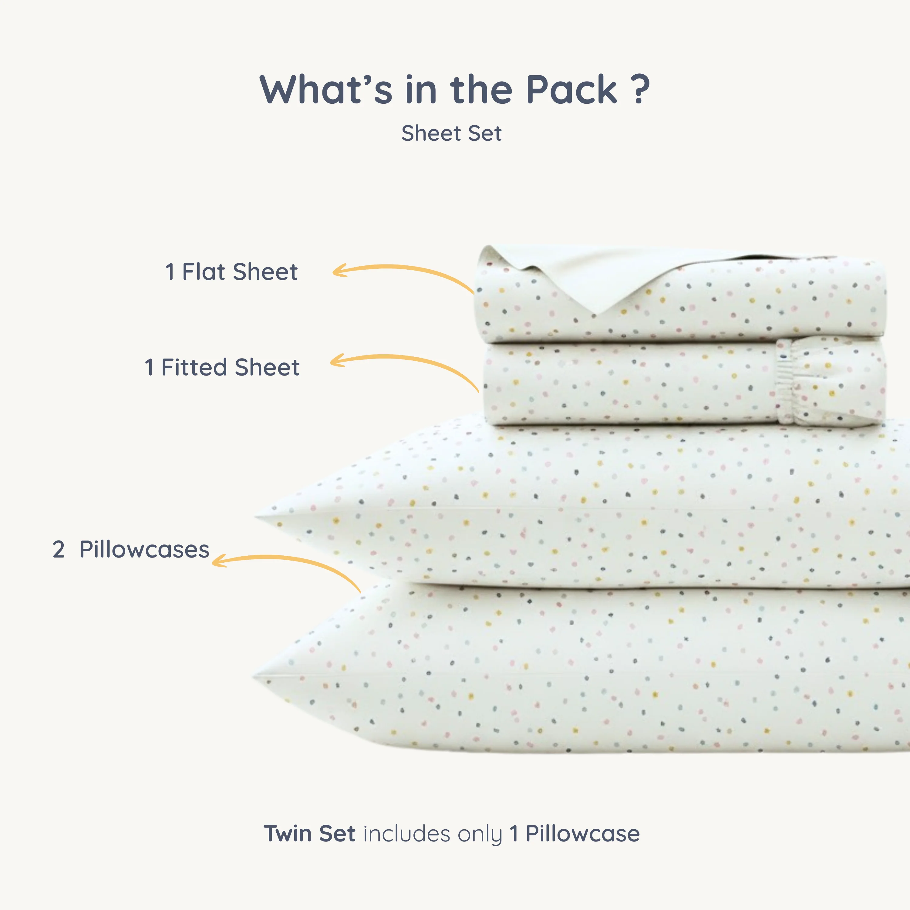 Organic Cotton Sheet Set - Dotty - Image 10