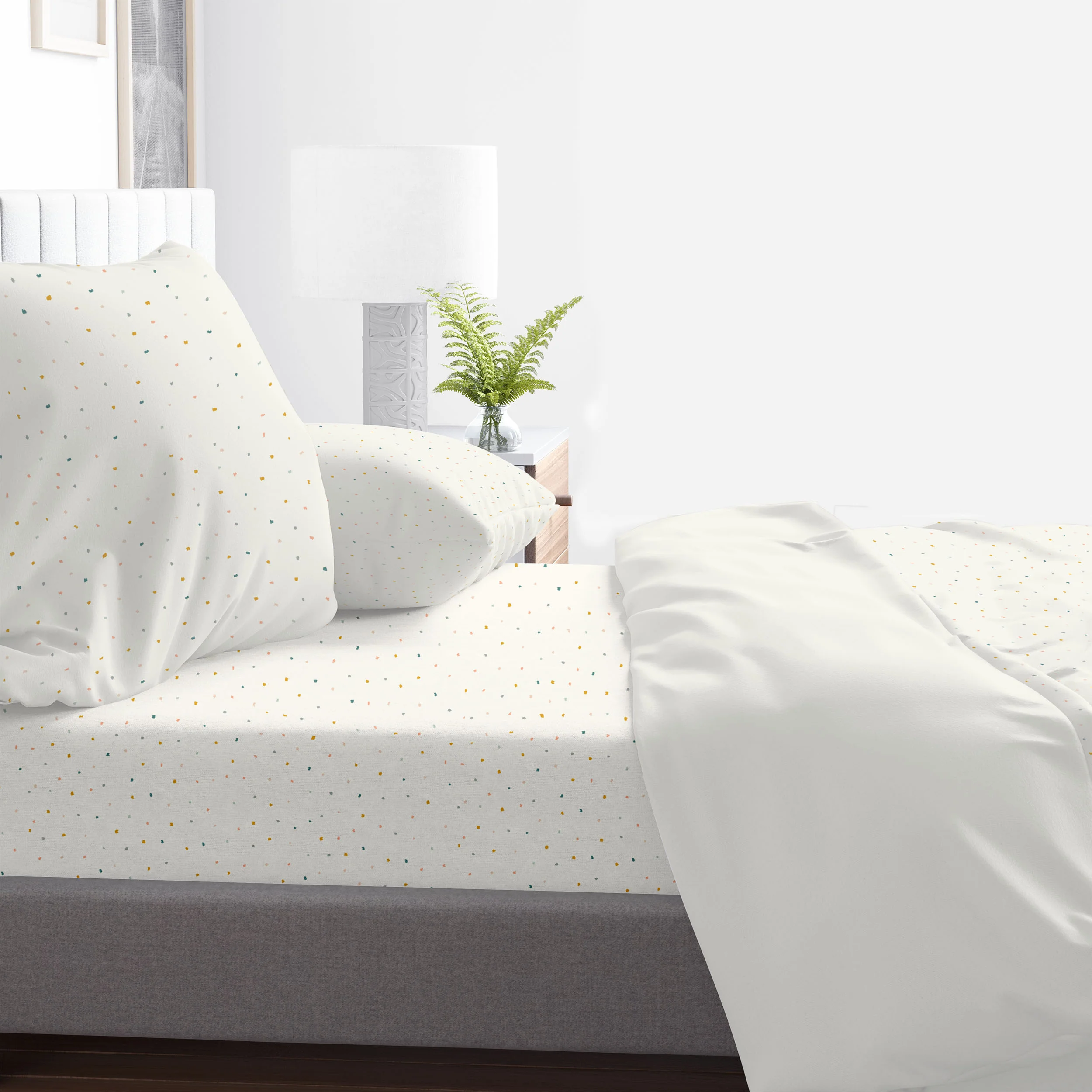 Organic Cotton Sheet Set - Dotty - Image 8