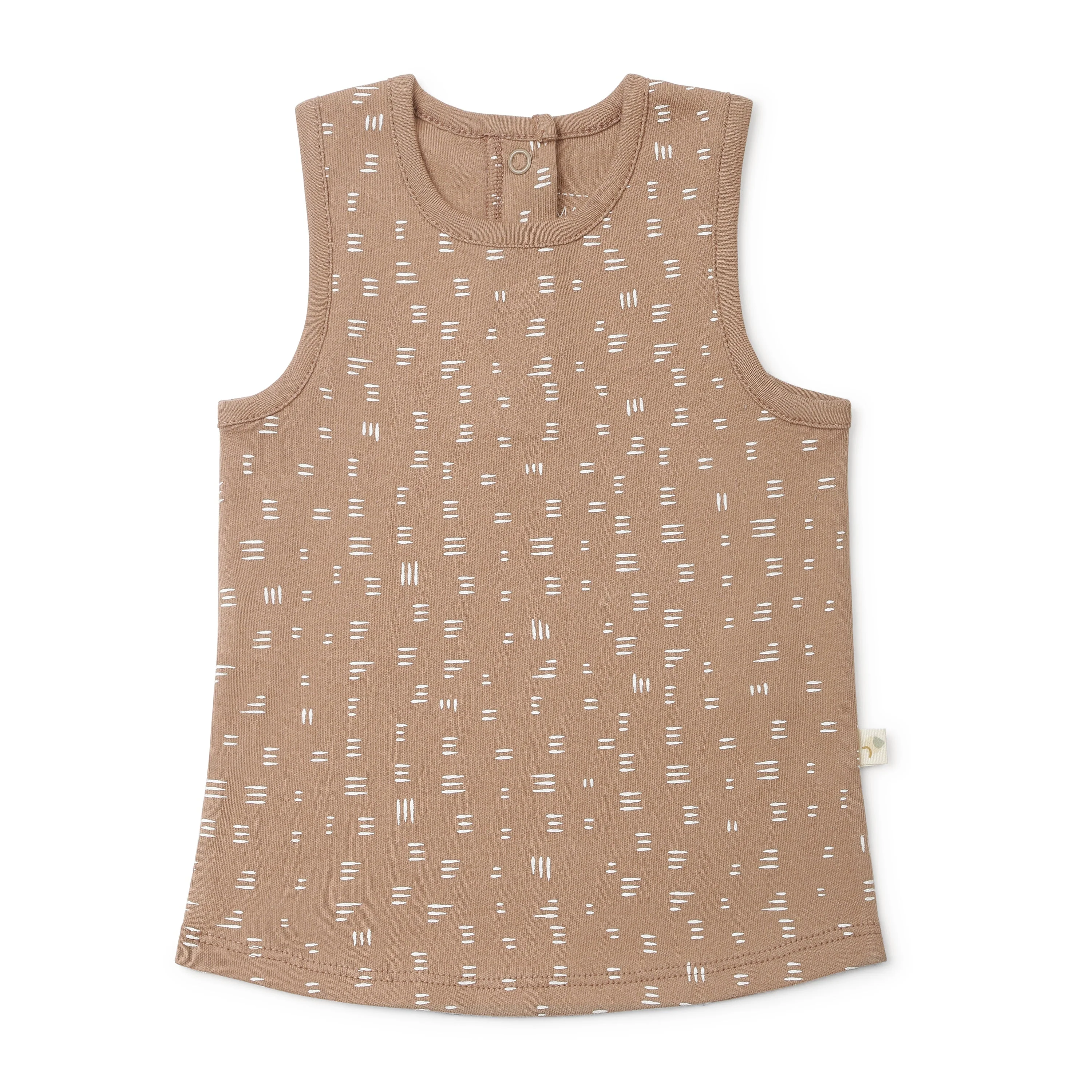 Organic Baby Toddler Tee & Shorts Set - Strokes - Image 5