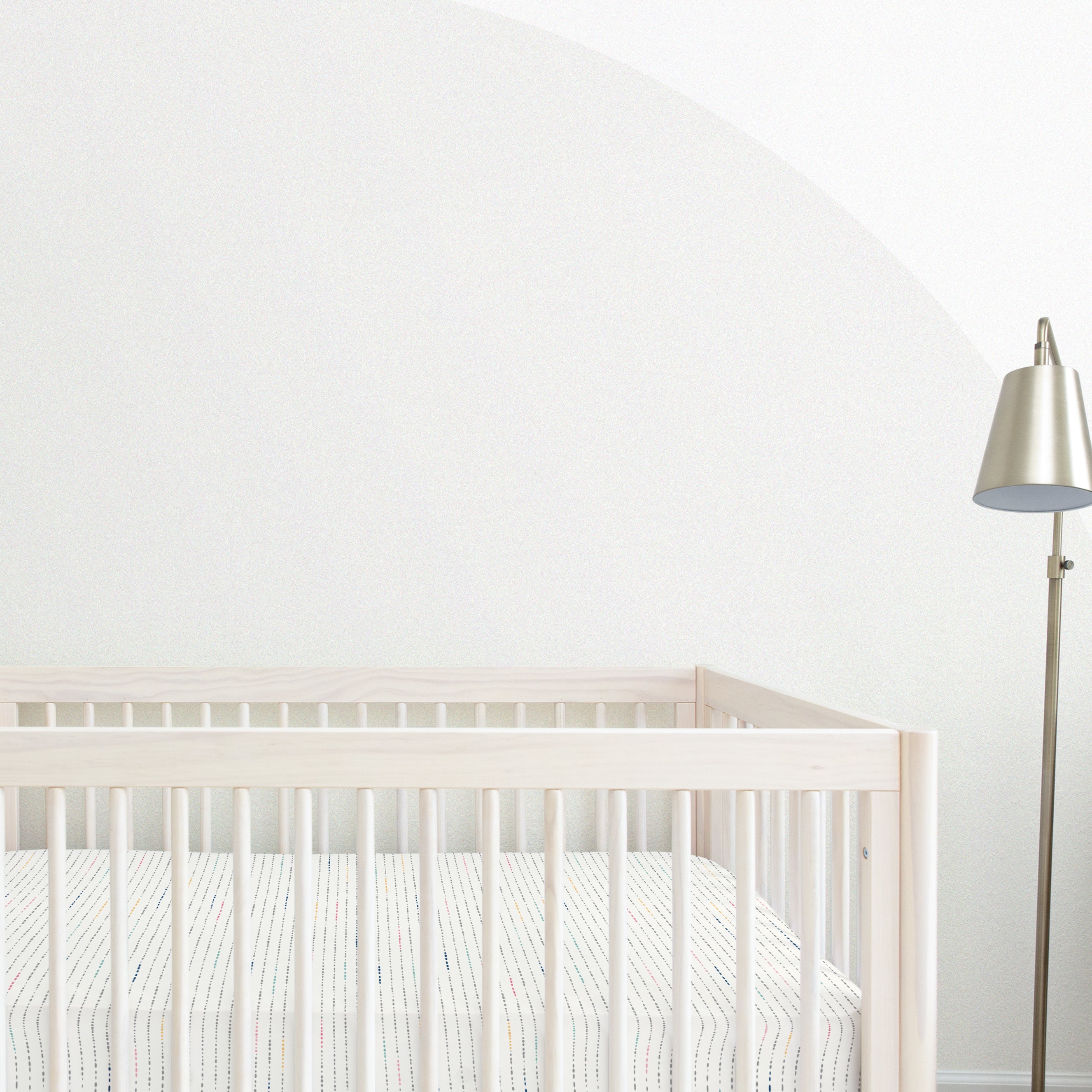 Organic Crib Sheet - Pebble Pop - Image 3