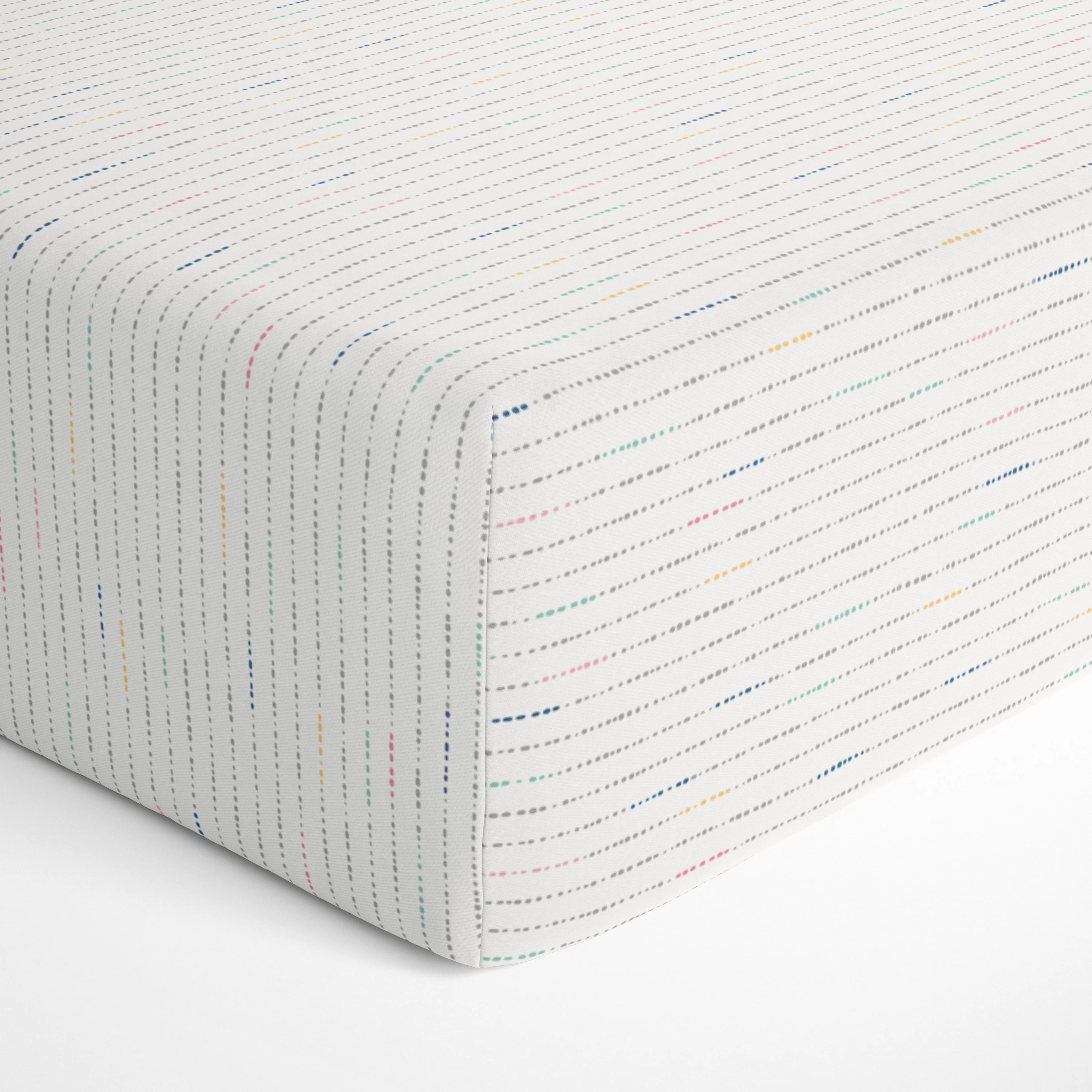 Organic Crib Sheet - Pebble Pop - Image 5