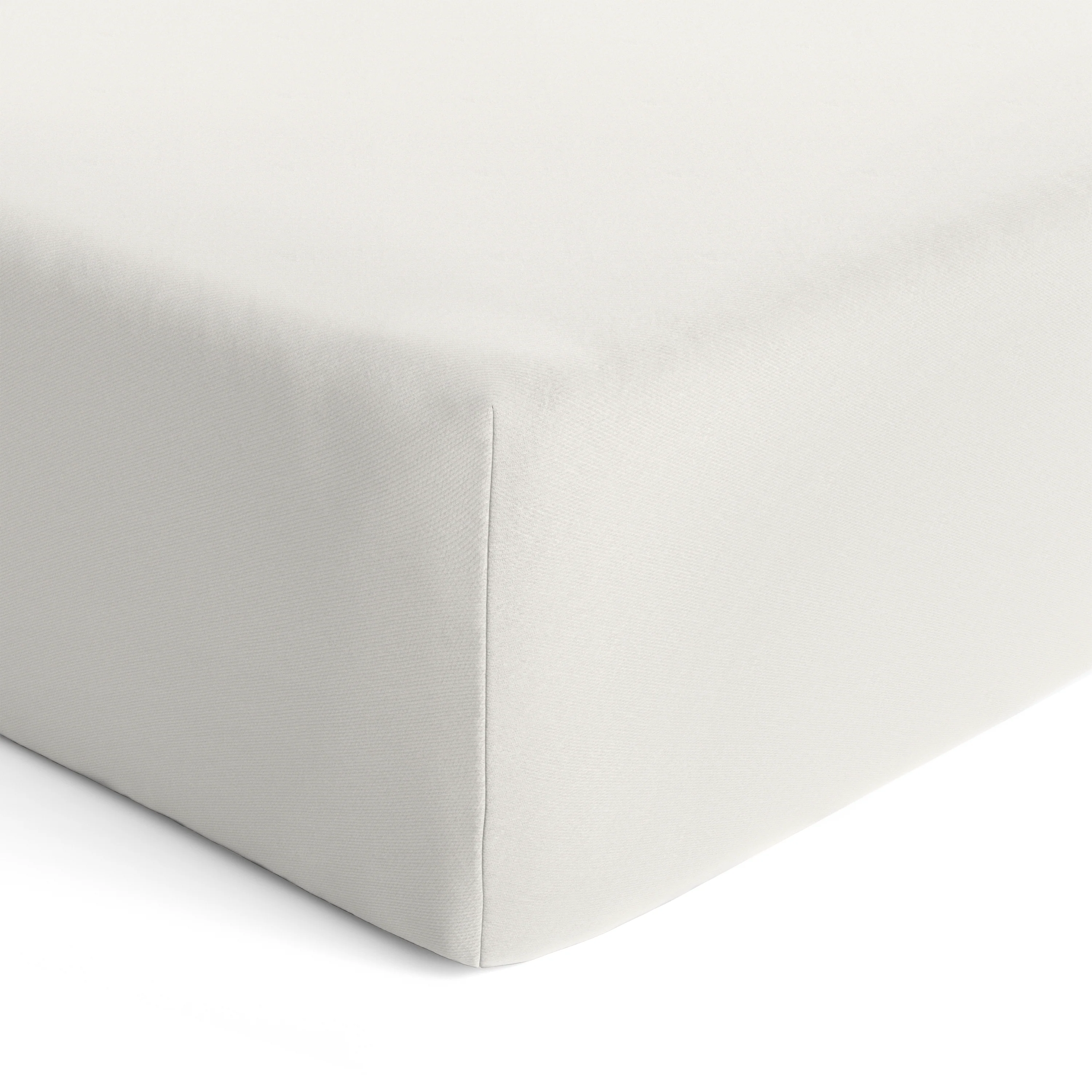 Organic Crib Sheet - Ivory - Image 5