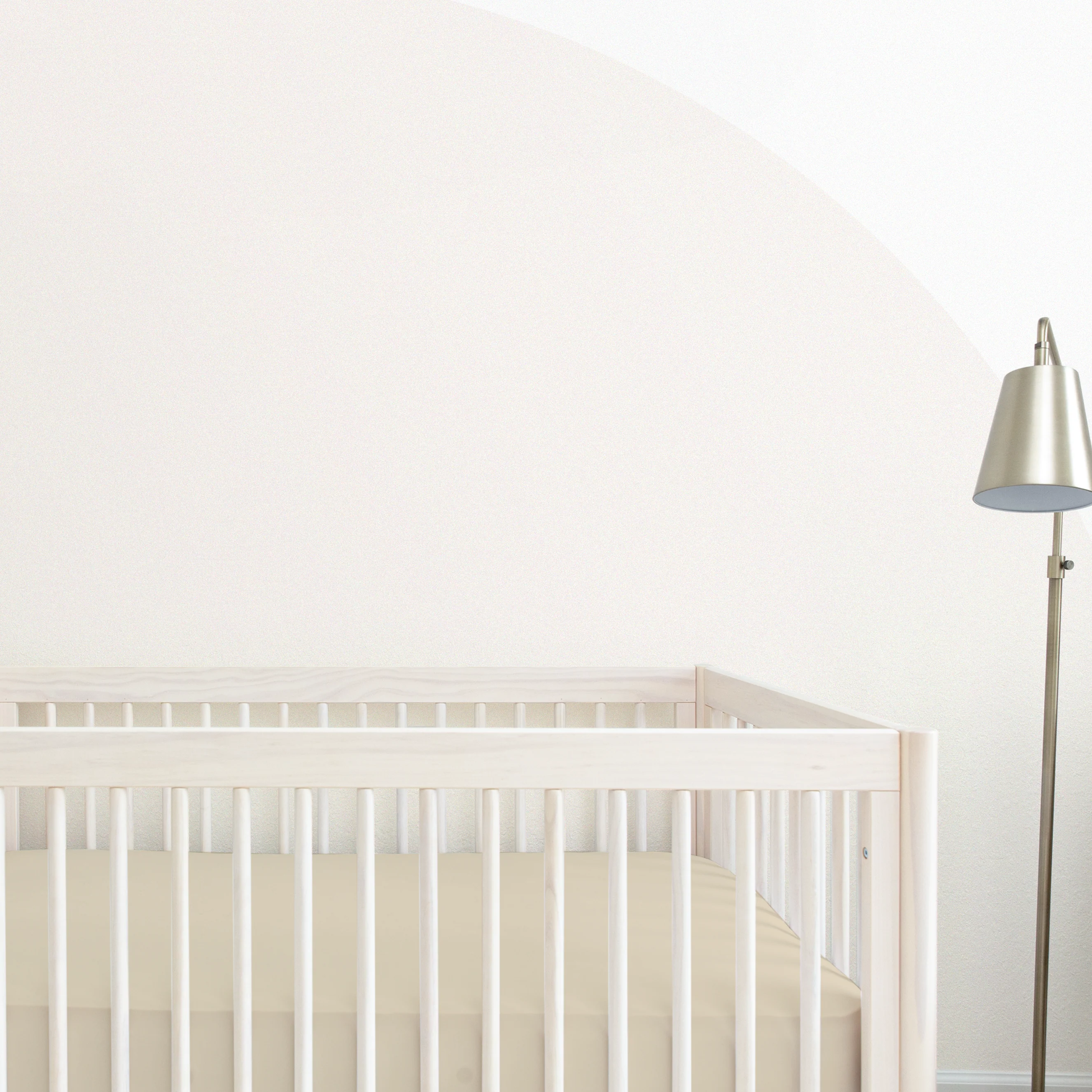 Organic Crib Sheet - Oat - Image 6