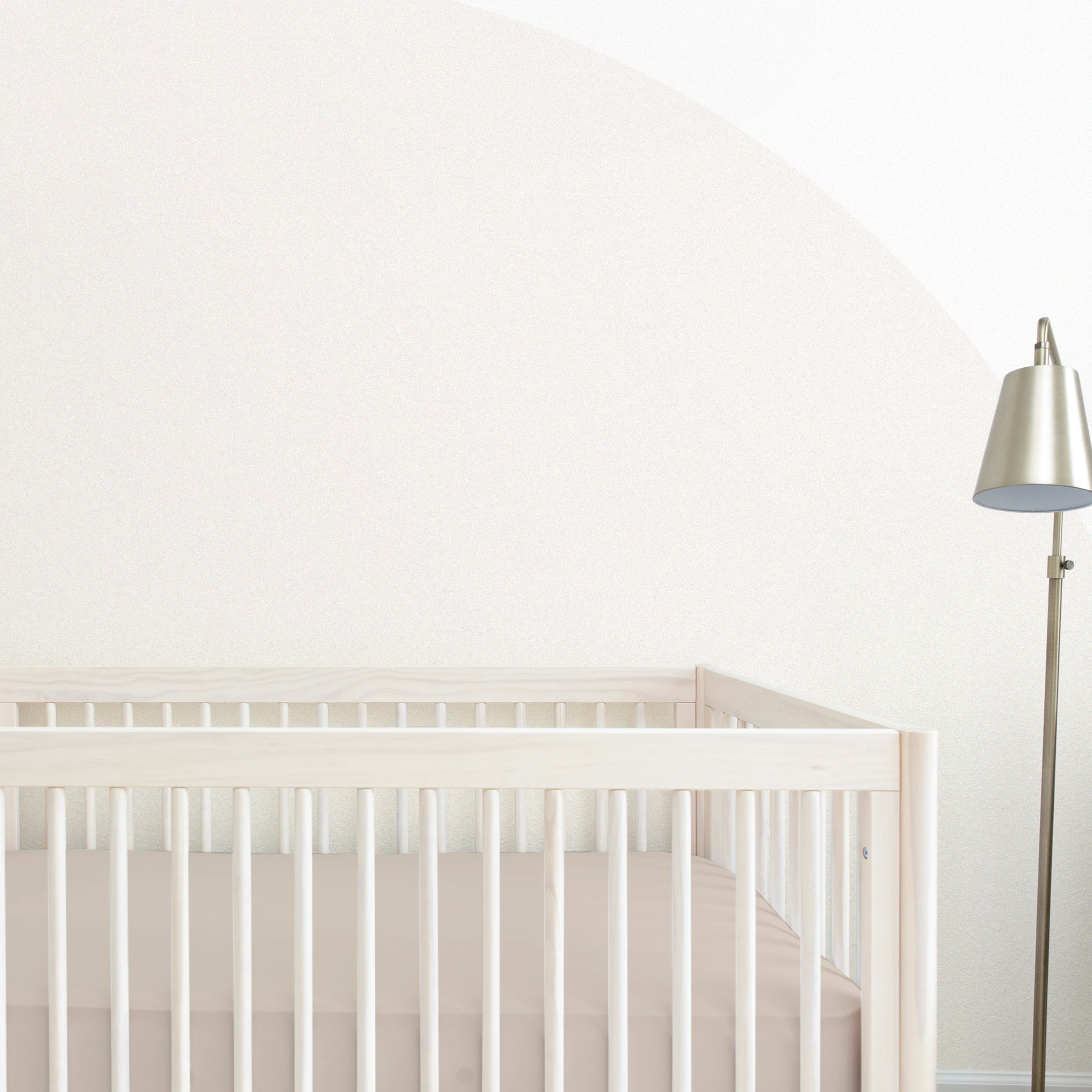 Organic Crib Sheet - Taupe - Image 5