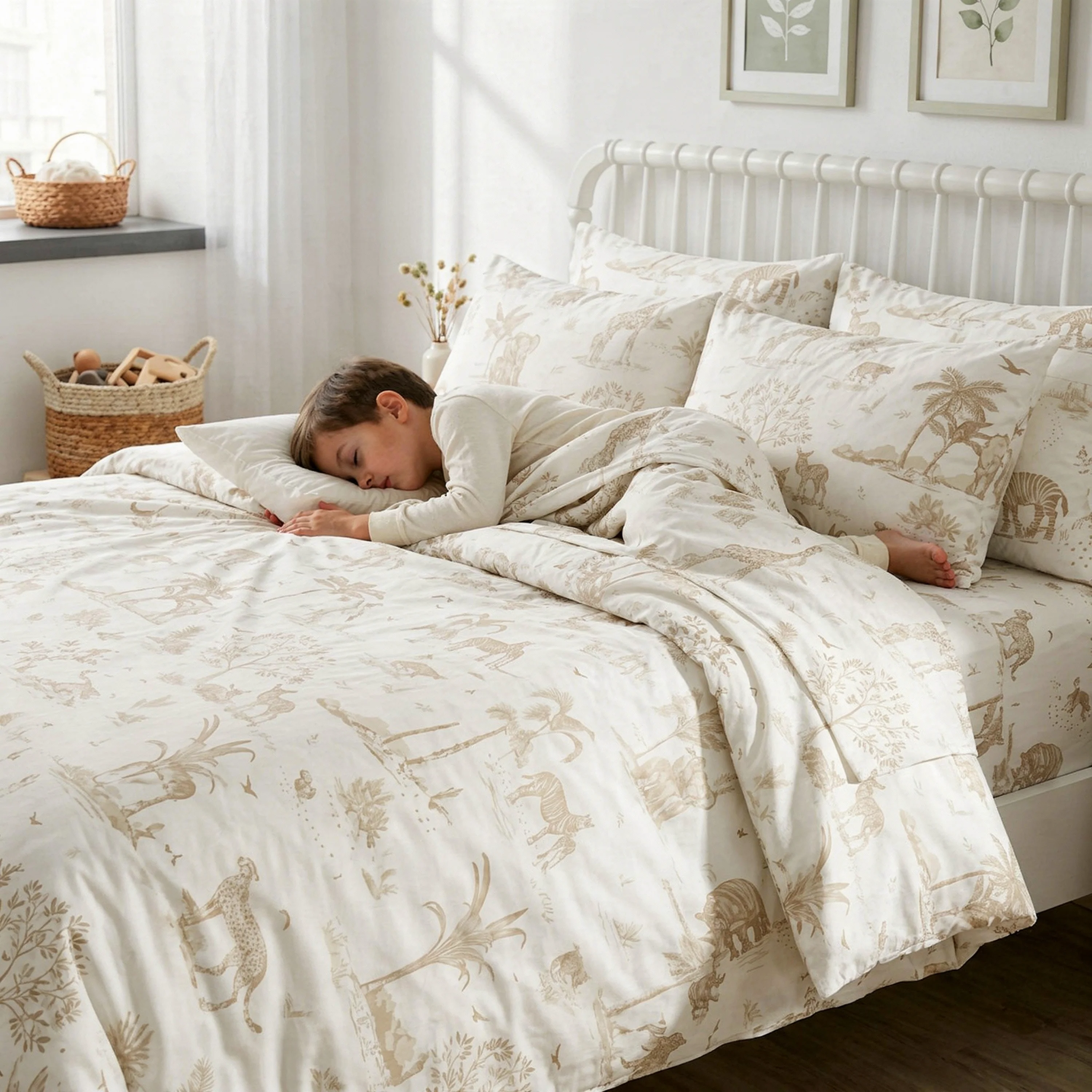 Organic Duvet Cover - Safari - Image 6