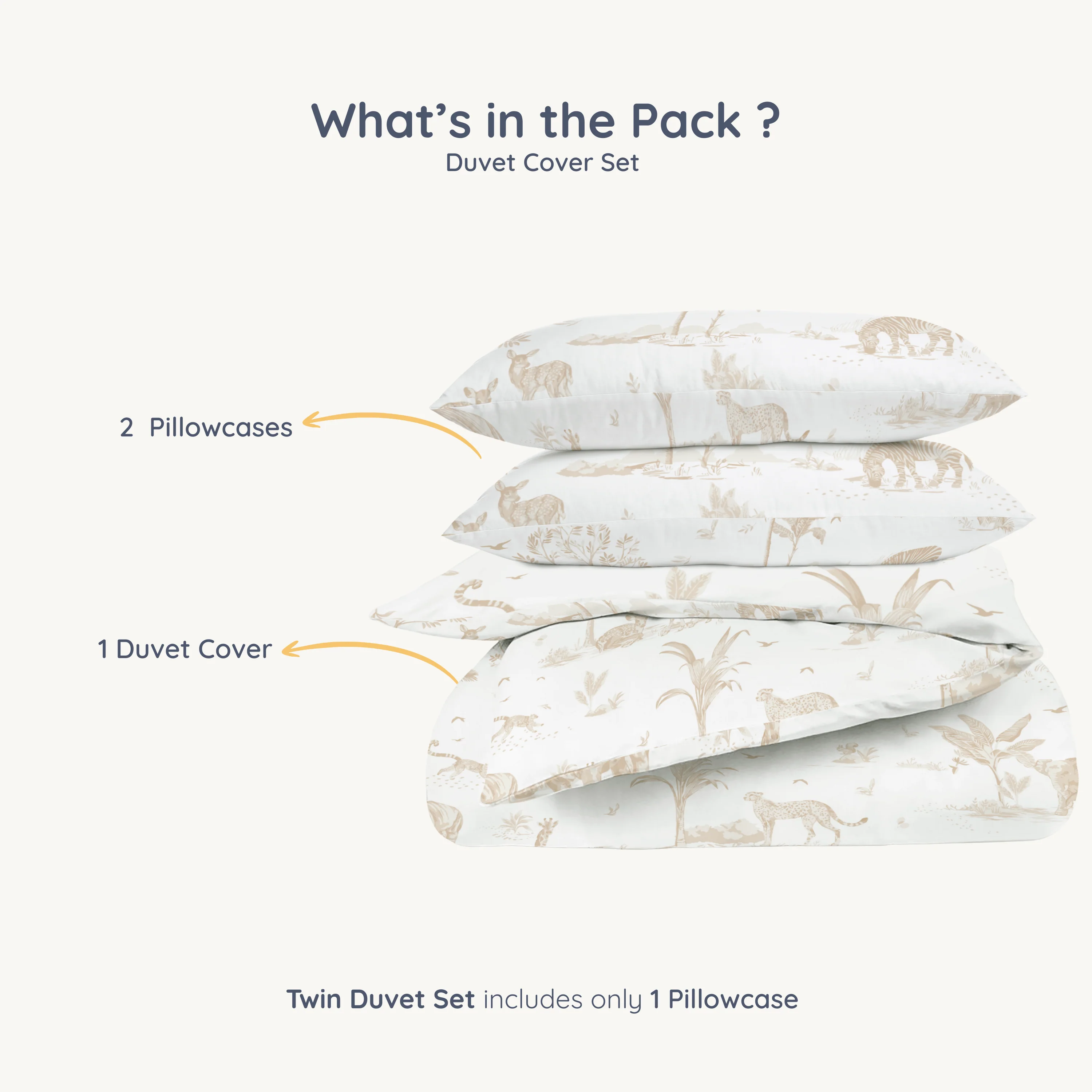 Organic Duvet Cover - Safari - Image 8