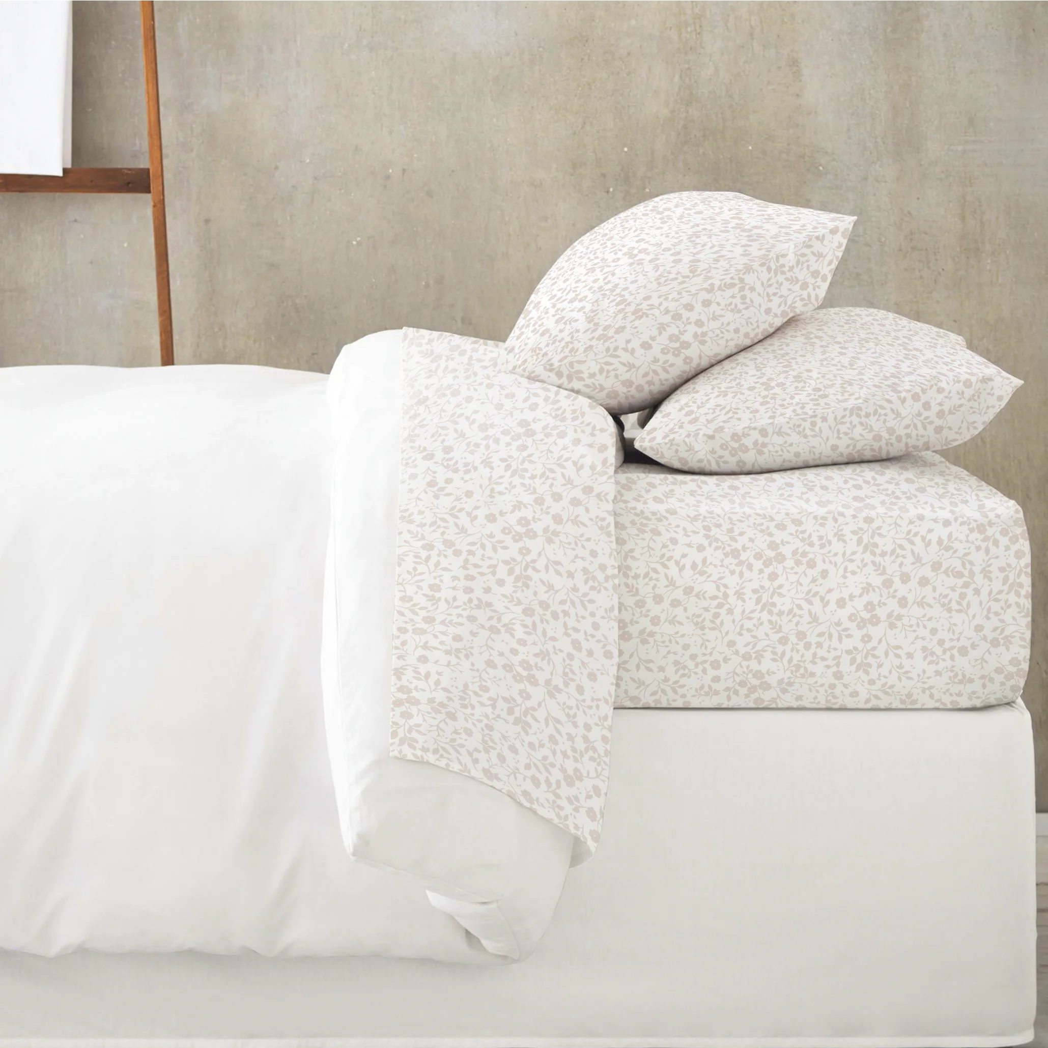 Organic Kids Fitted Sheet - Gardenia - Image 2