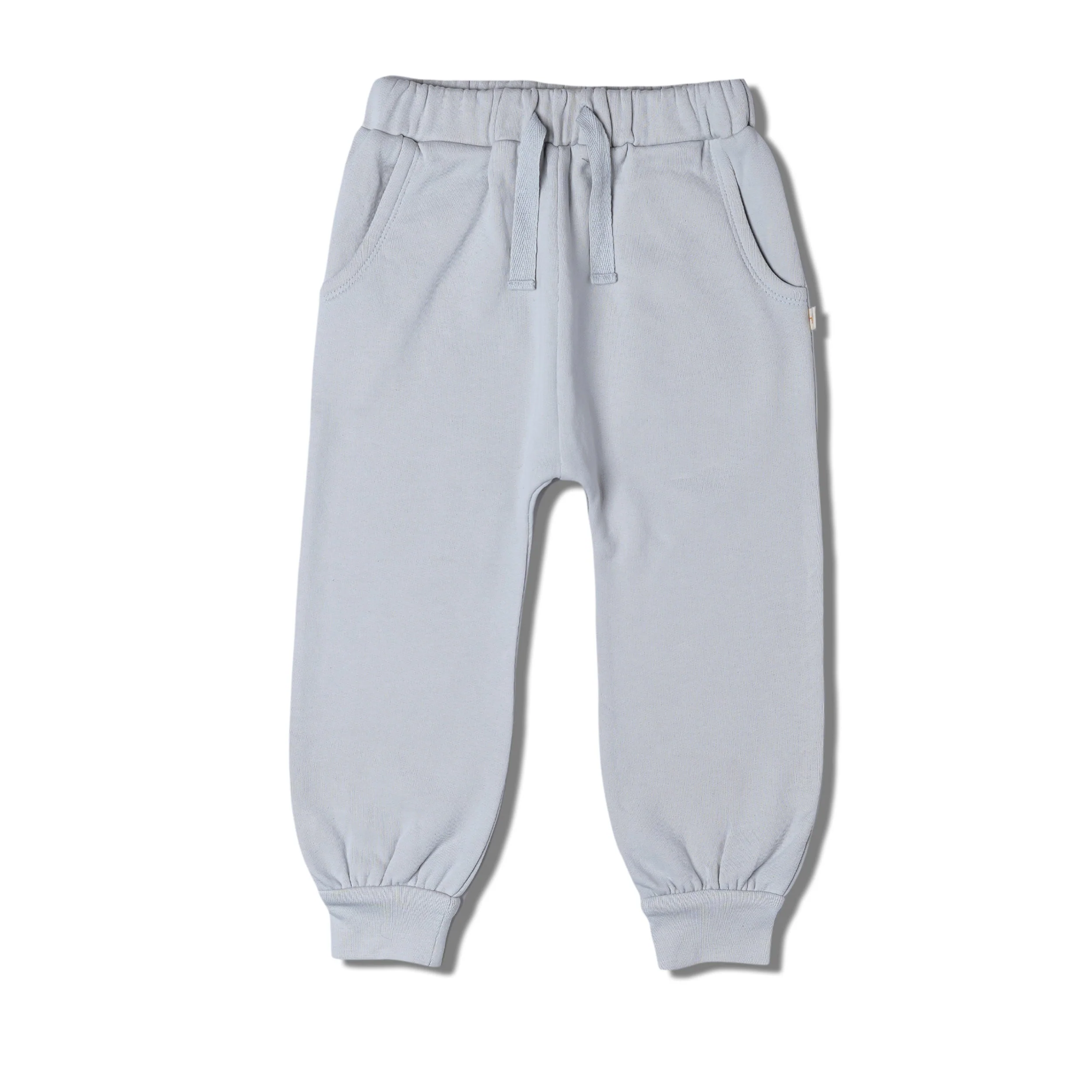 Organic Fleece Jogger Pants - Grey - Image 2