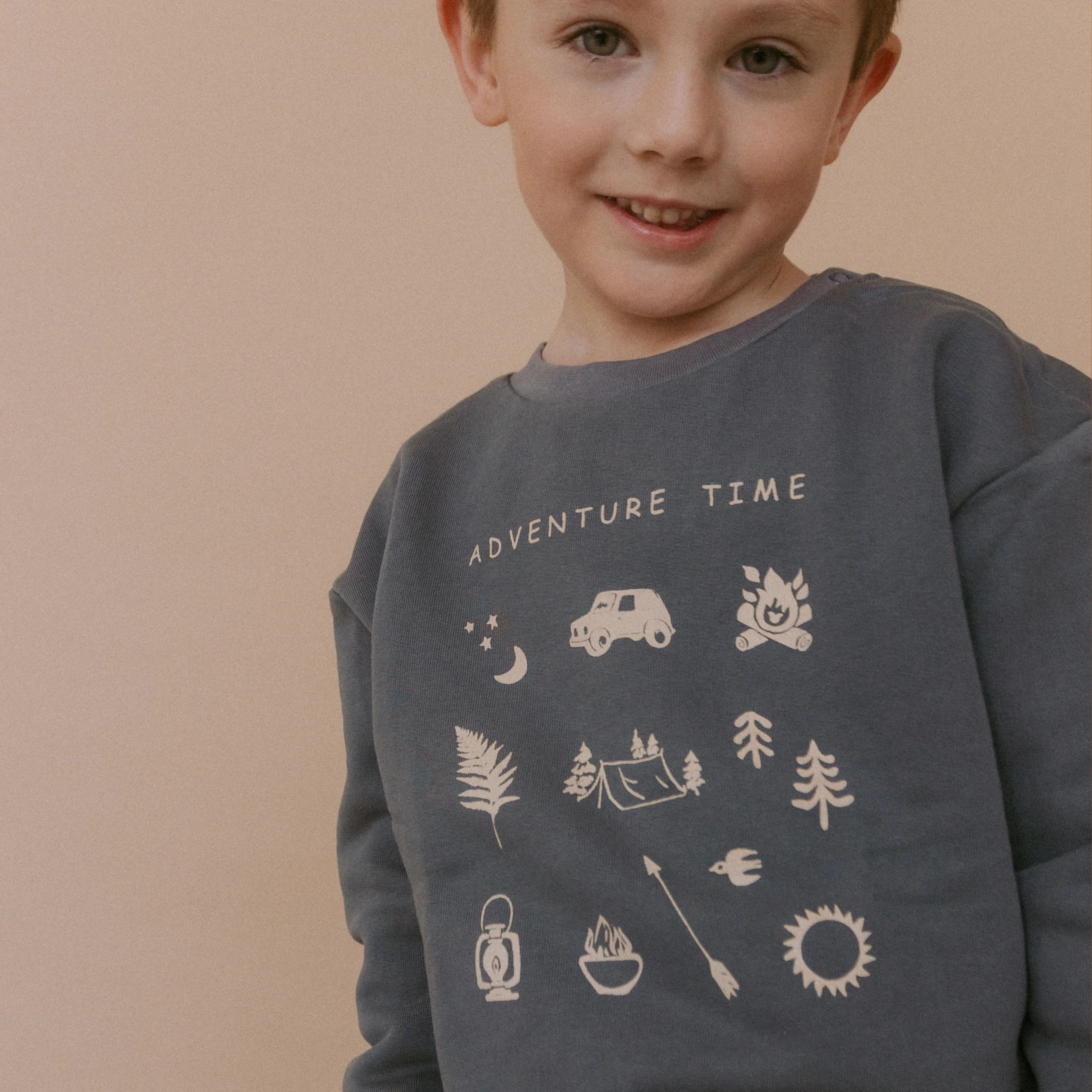 Organic Fleece Sweatshirt - Adventure - Image 2