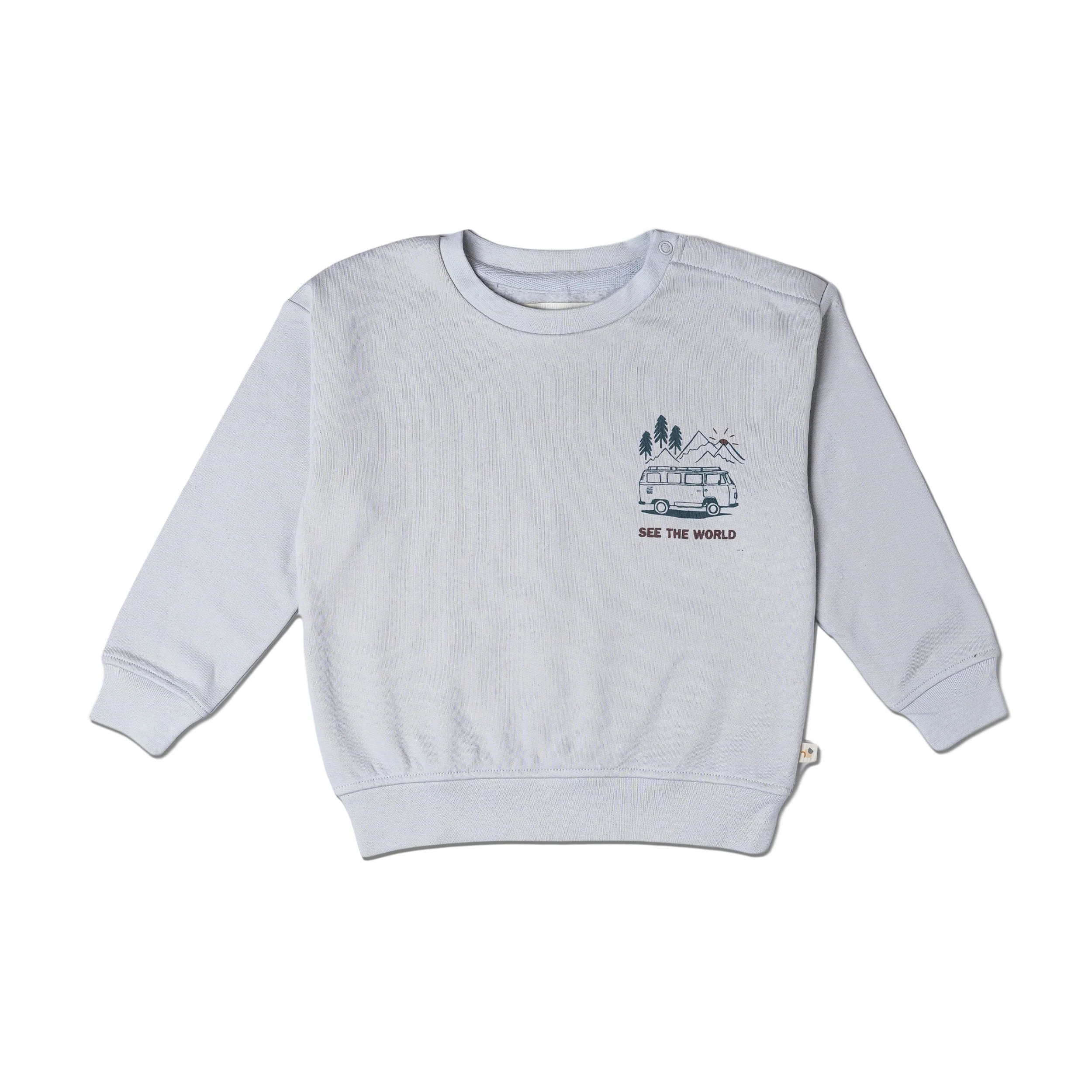 Organic Fleece Sweatshirt - Travel - Image 2