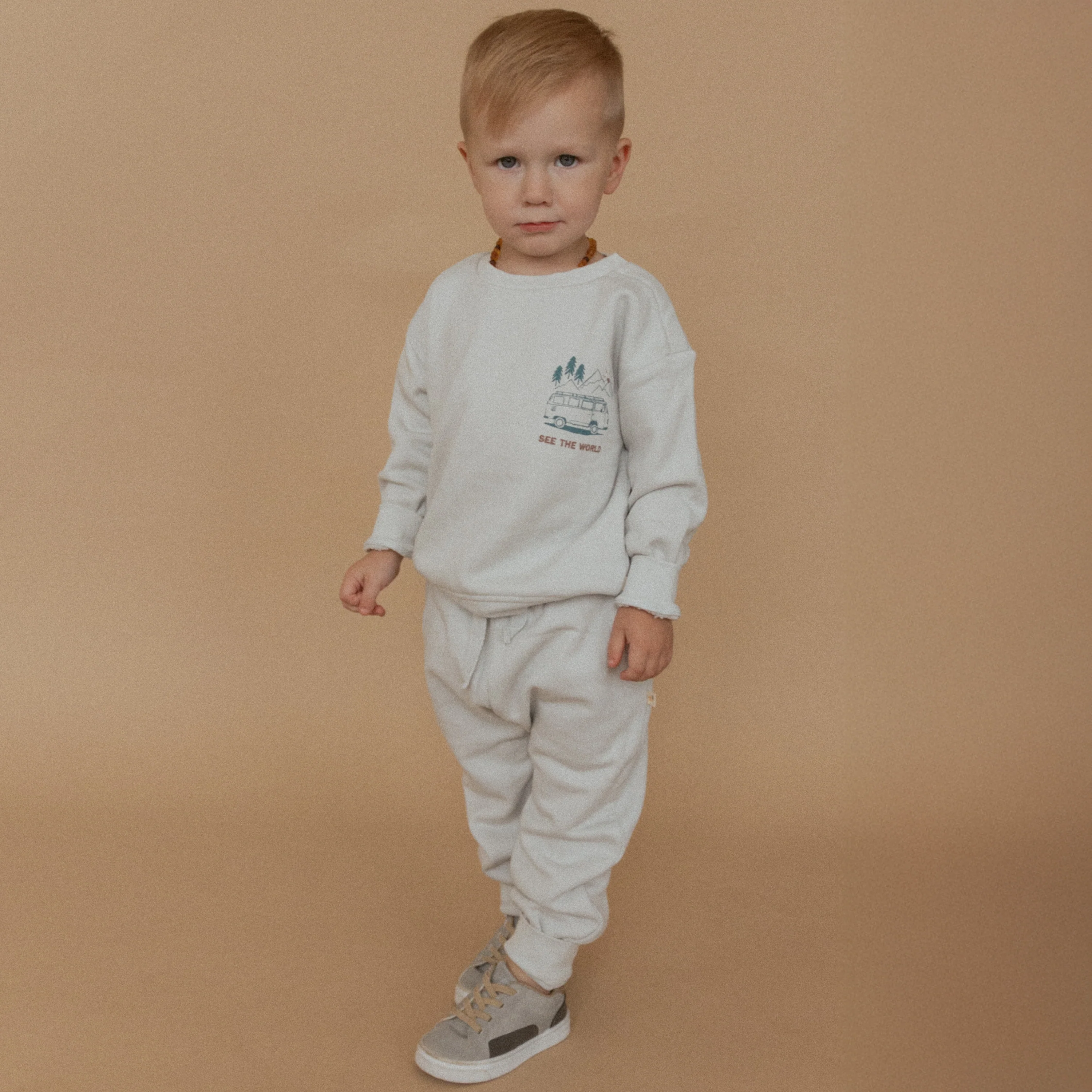 Organic Fleece Sweatshirt - Travel - Image 3