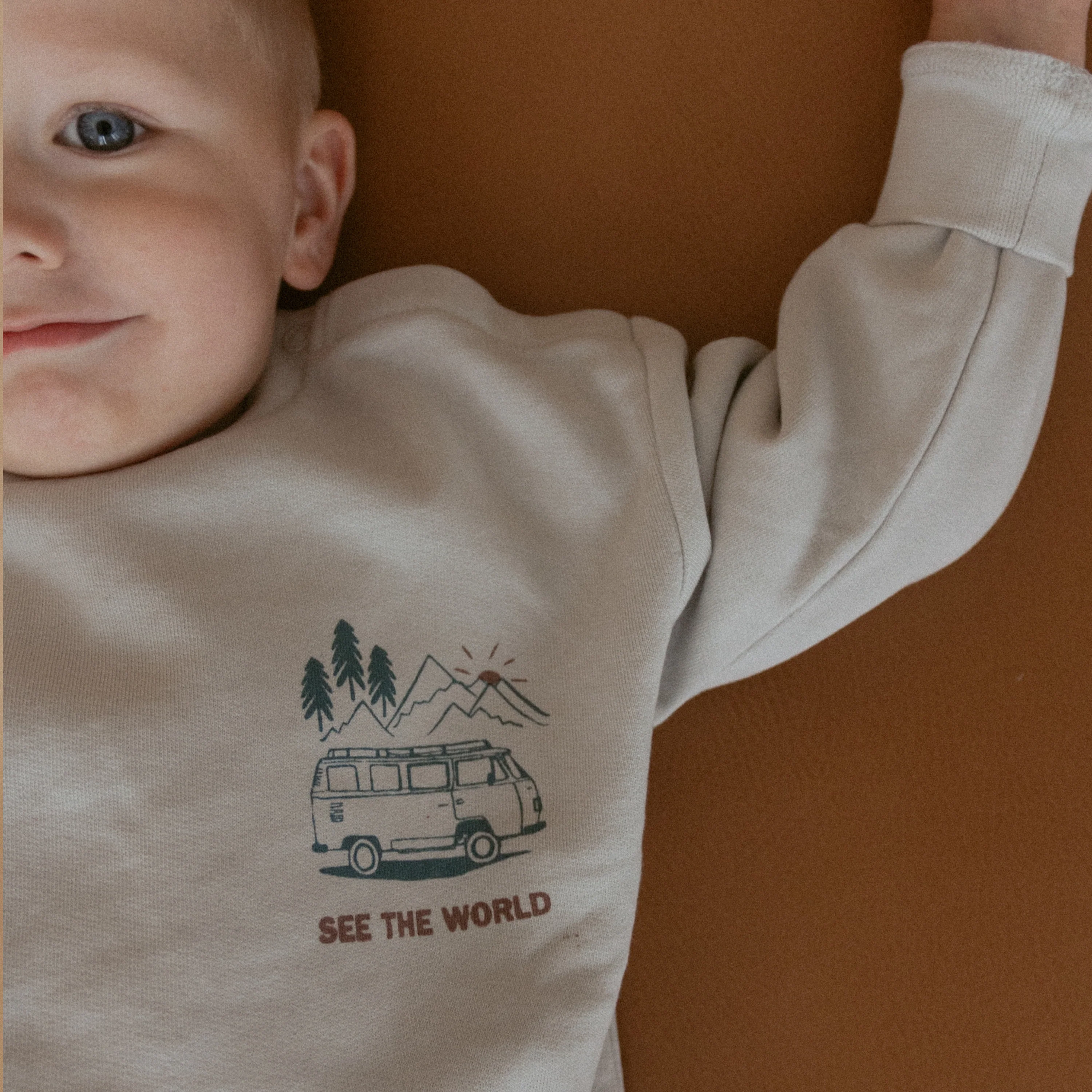 Organic Fleece Sweatshirt - Travel - Image 4