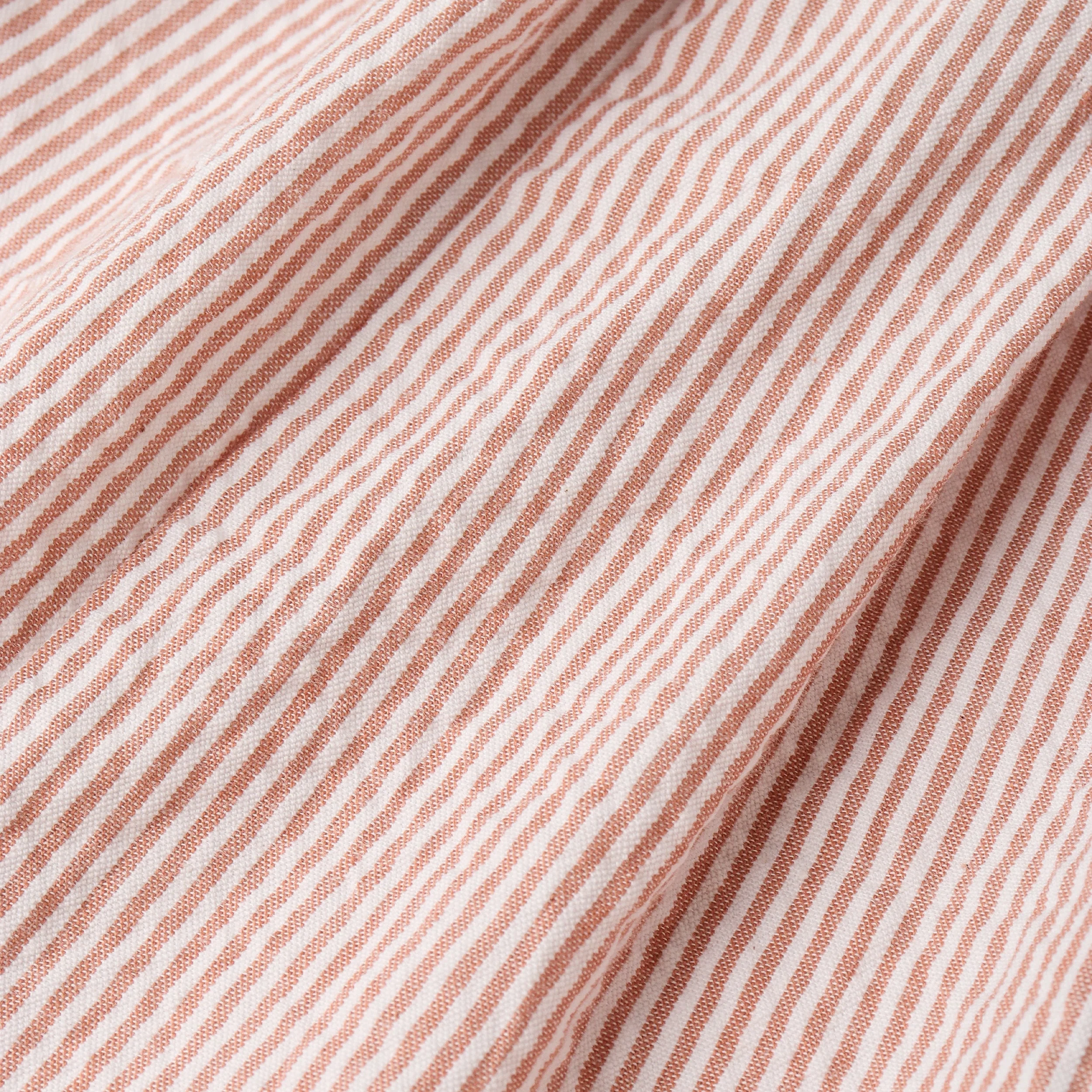 Organic Flutter Jumpsuit - Coral Stripes - Image 4