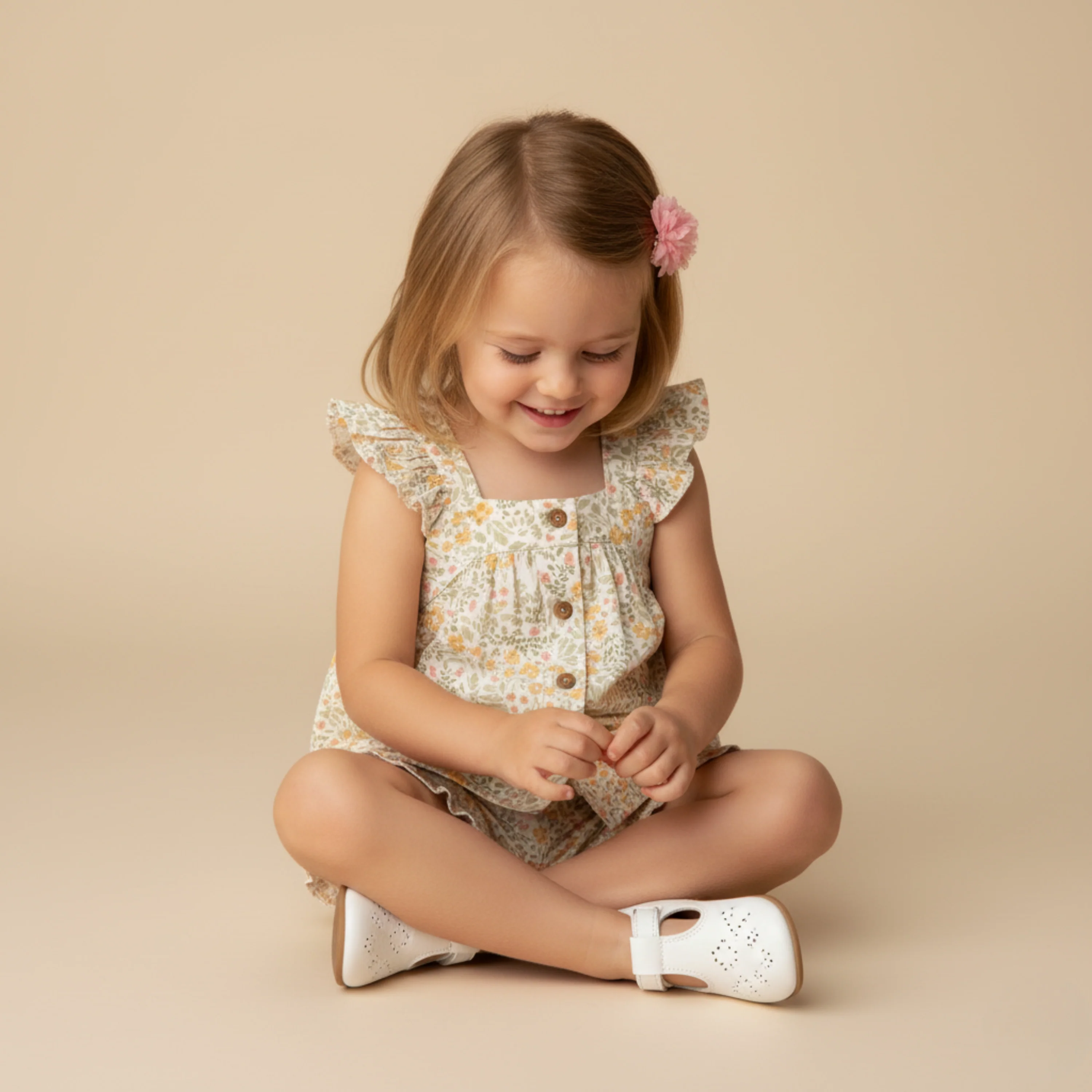 Organic Flutter Top & Shorts Set - Bloomfield - Image 4