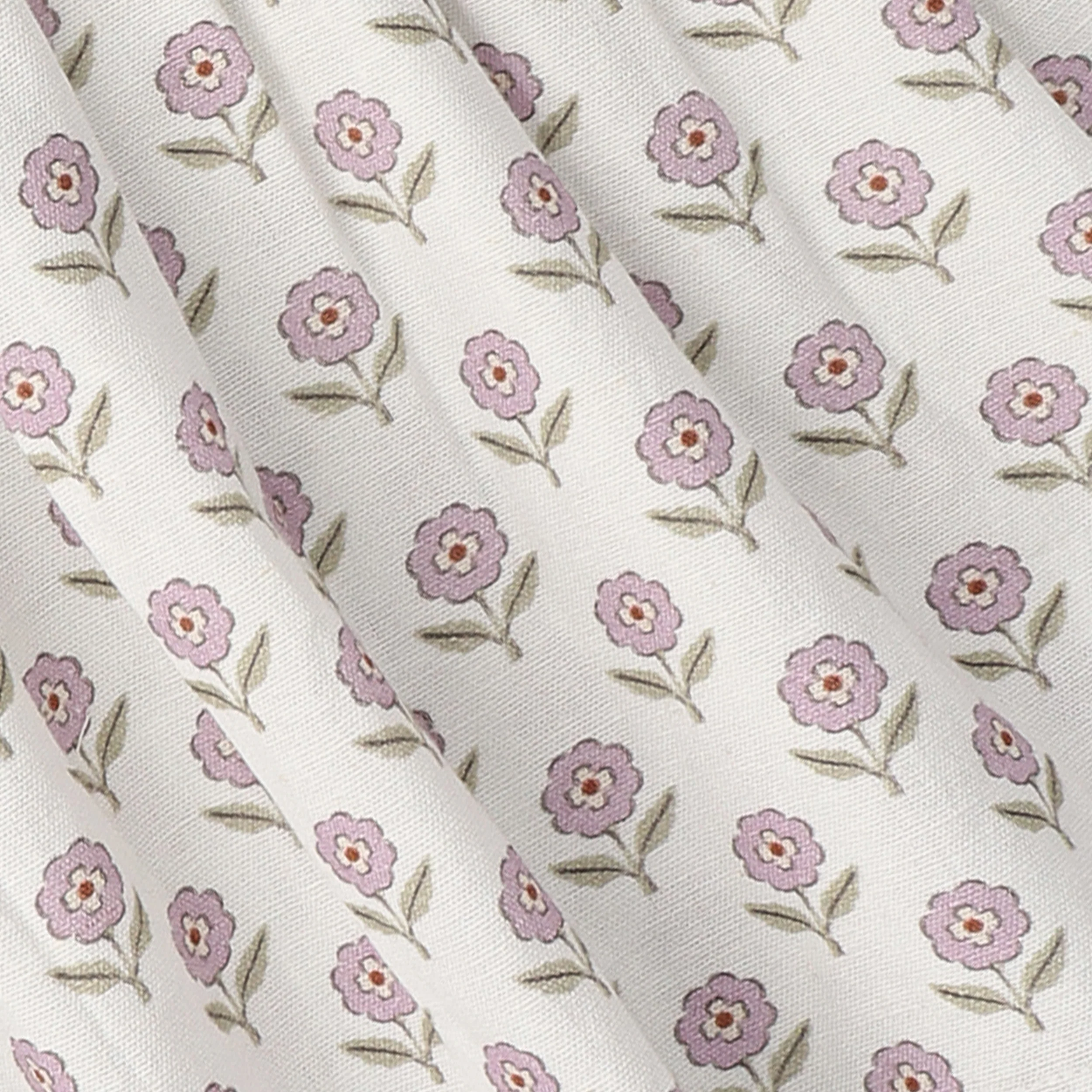 Organic Hair Bow Clip - Lavender - Image 4