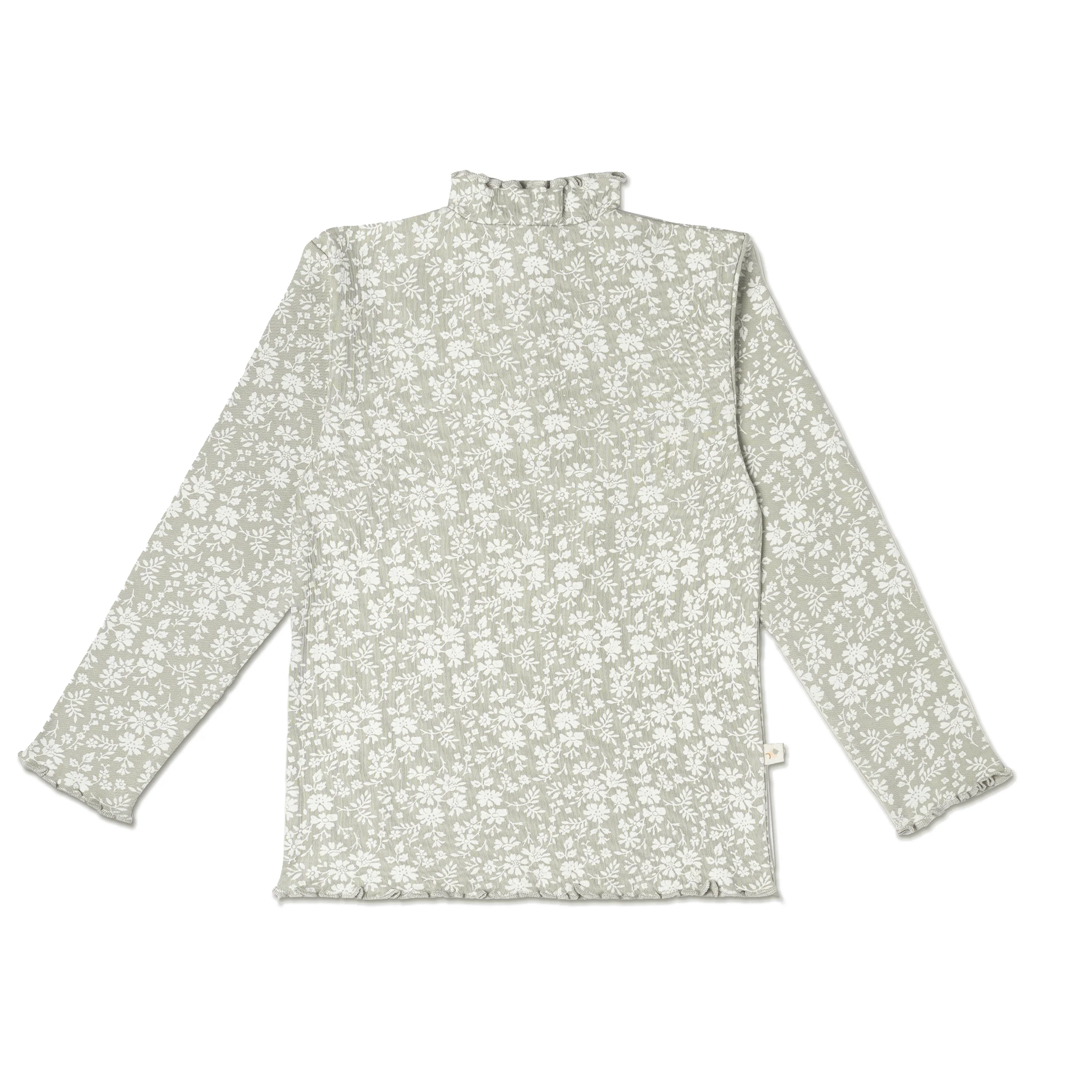 Organic Lettuce Hem Tee - Wildsage - Image 2