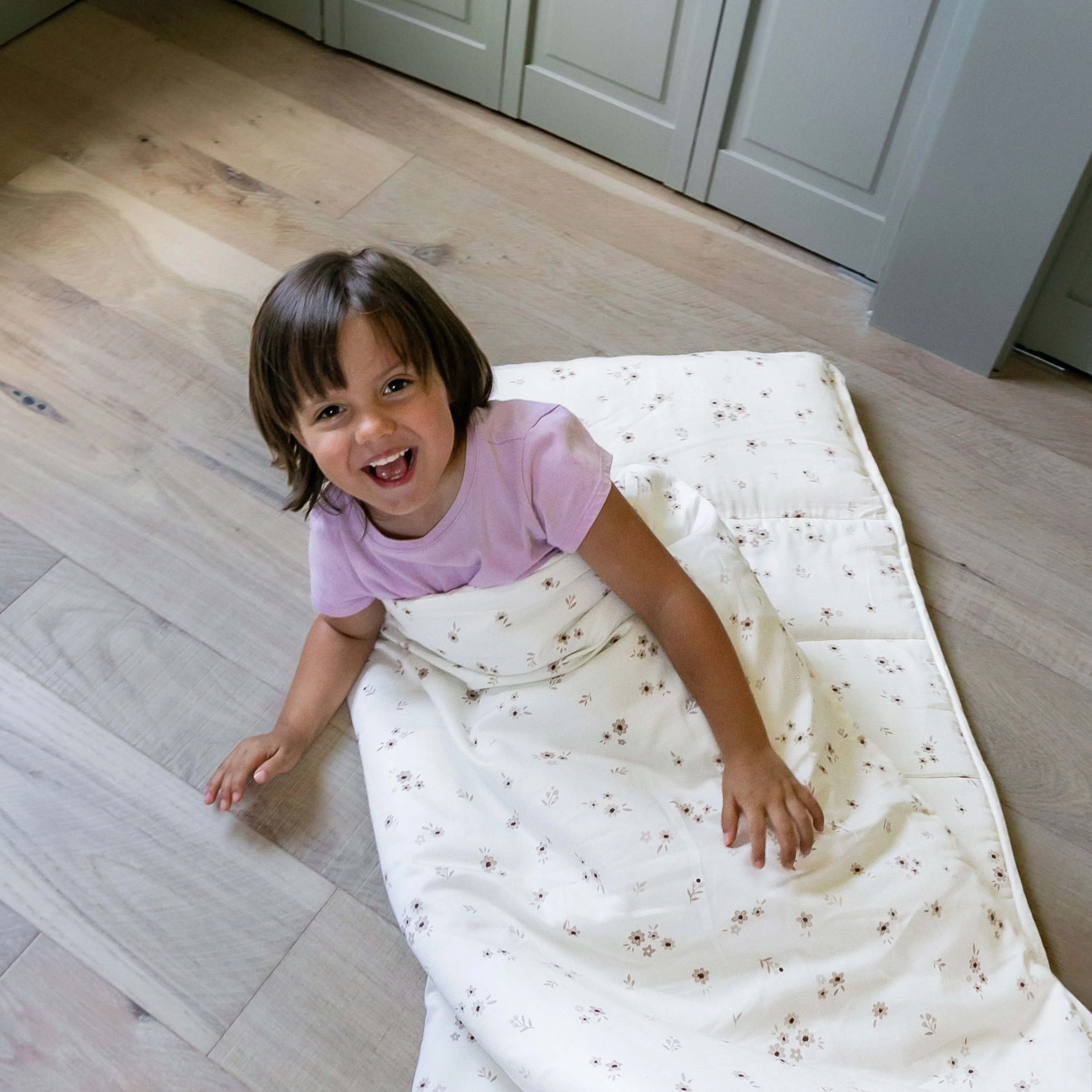 Organic Cozy Comfort Nap Mat - Bloom - Image 5