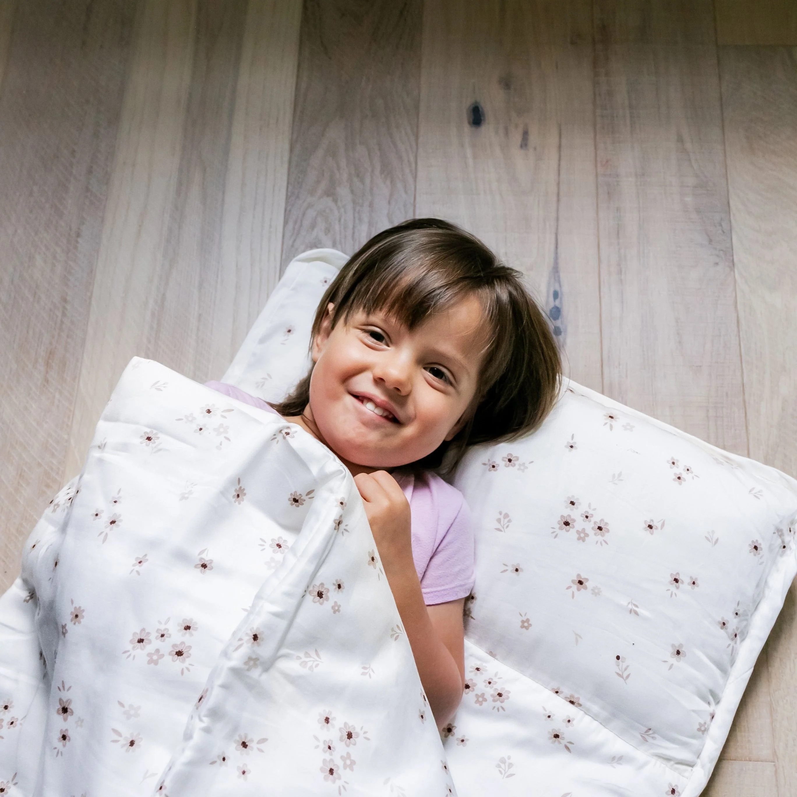 Organic Cozy Comfort Nap Mat - Bloom - Image 7