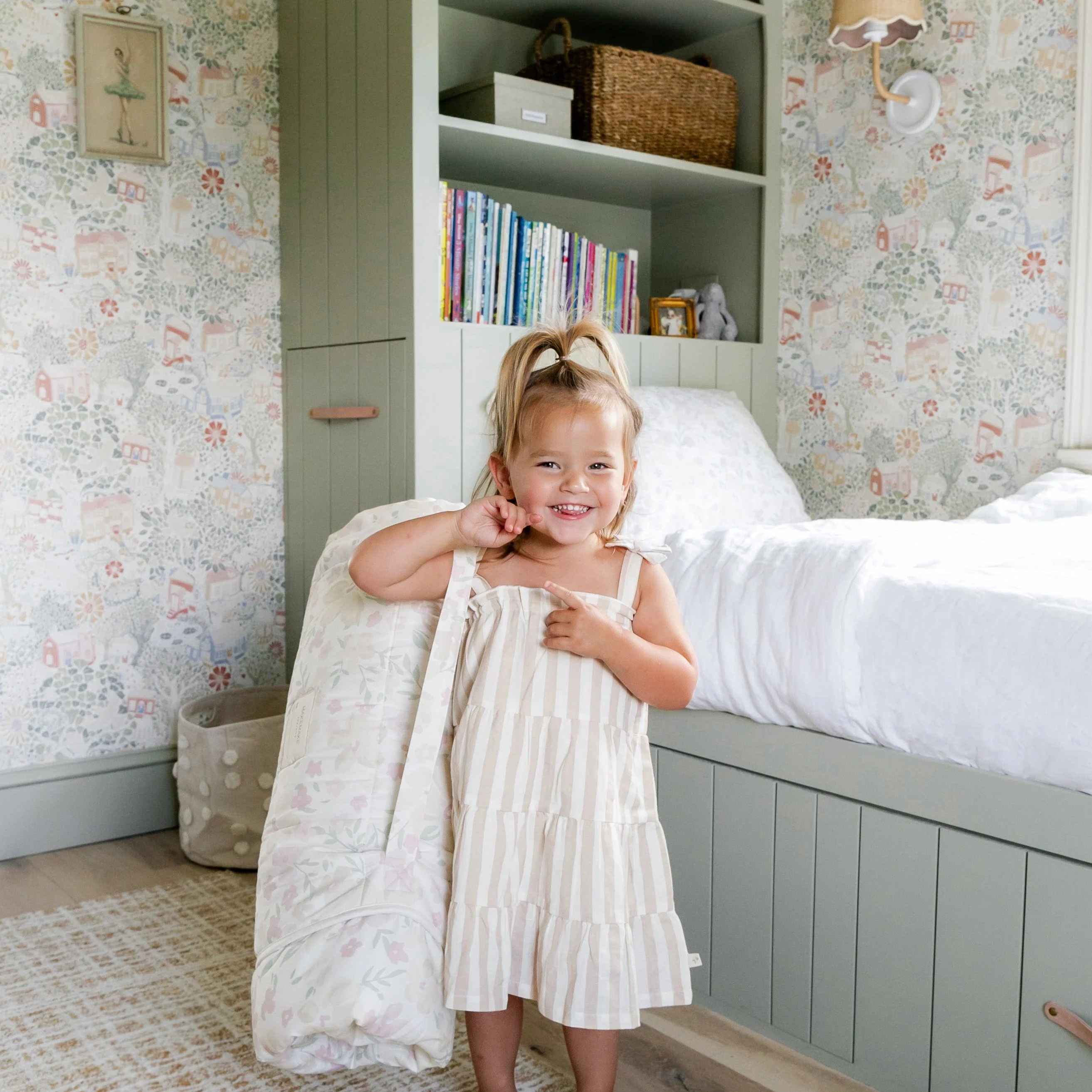Organic Cozy Comfort Nap Mat - Blossom - Image 6