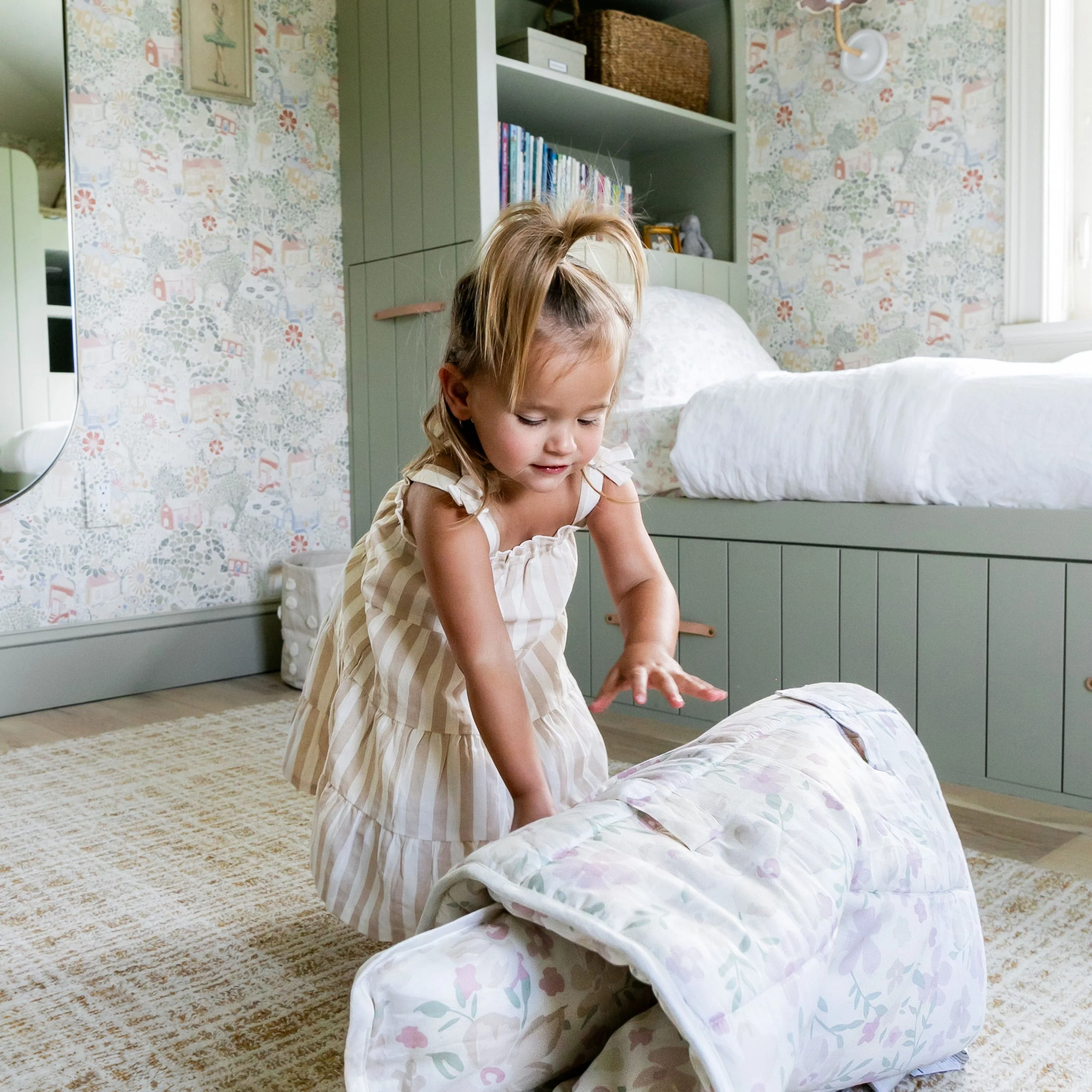 Organic Cozy Comfort Nap Mat - Blossom - Image 7