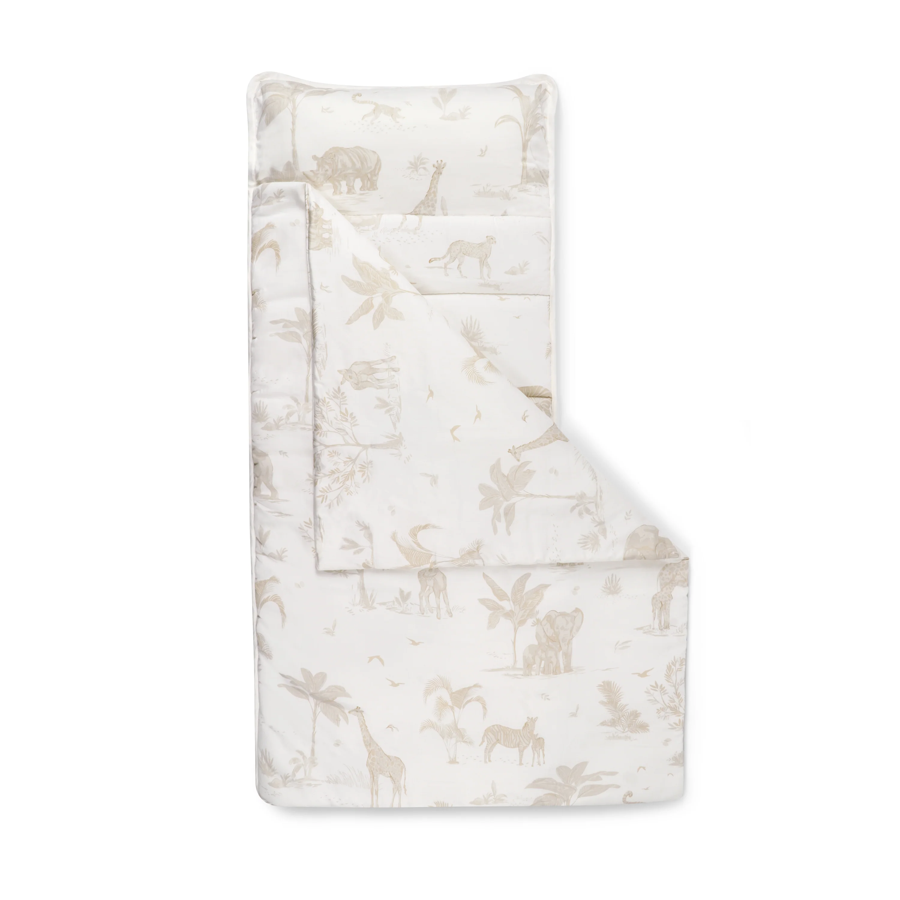 Organic Cozy Comfort Nap Mat - Safari - Image 4