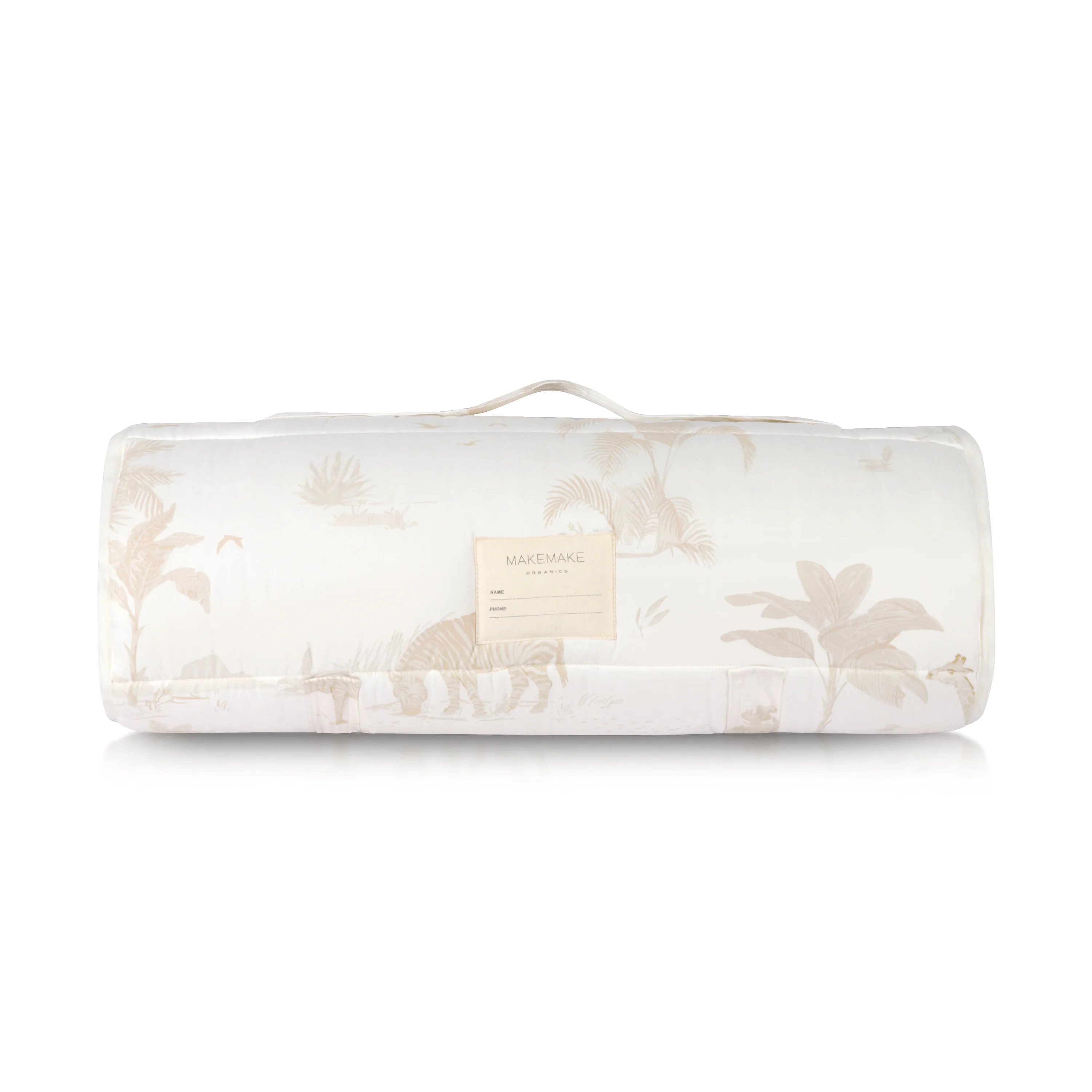 Organic Cozy Comfort Nap Mat - Safari - Image 6