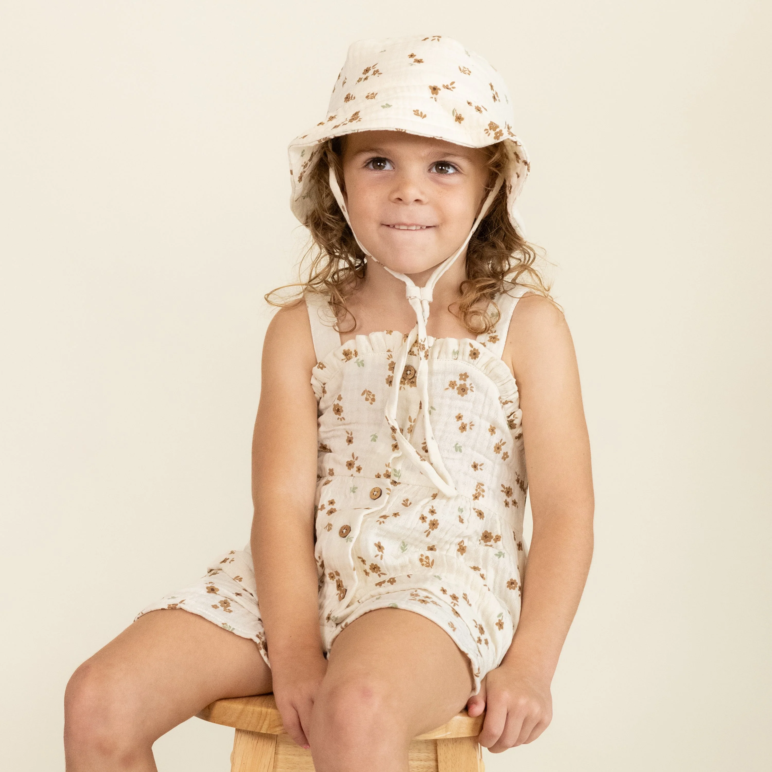 Organic Peplum Top & Shorts Set - Bohemia - Image 3