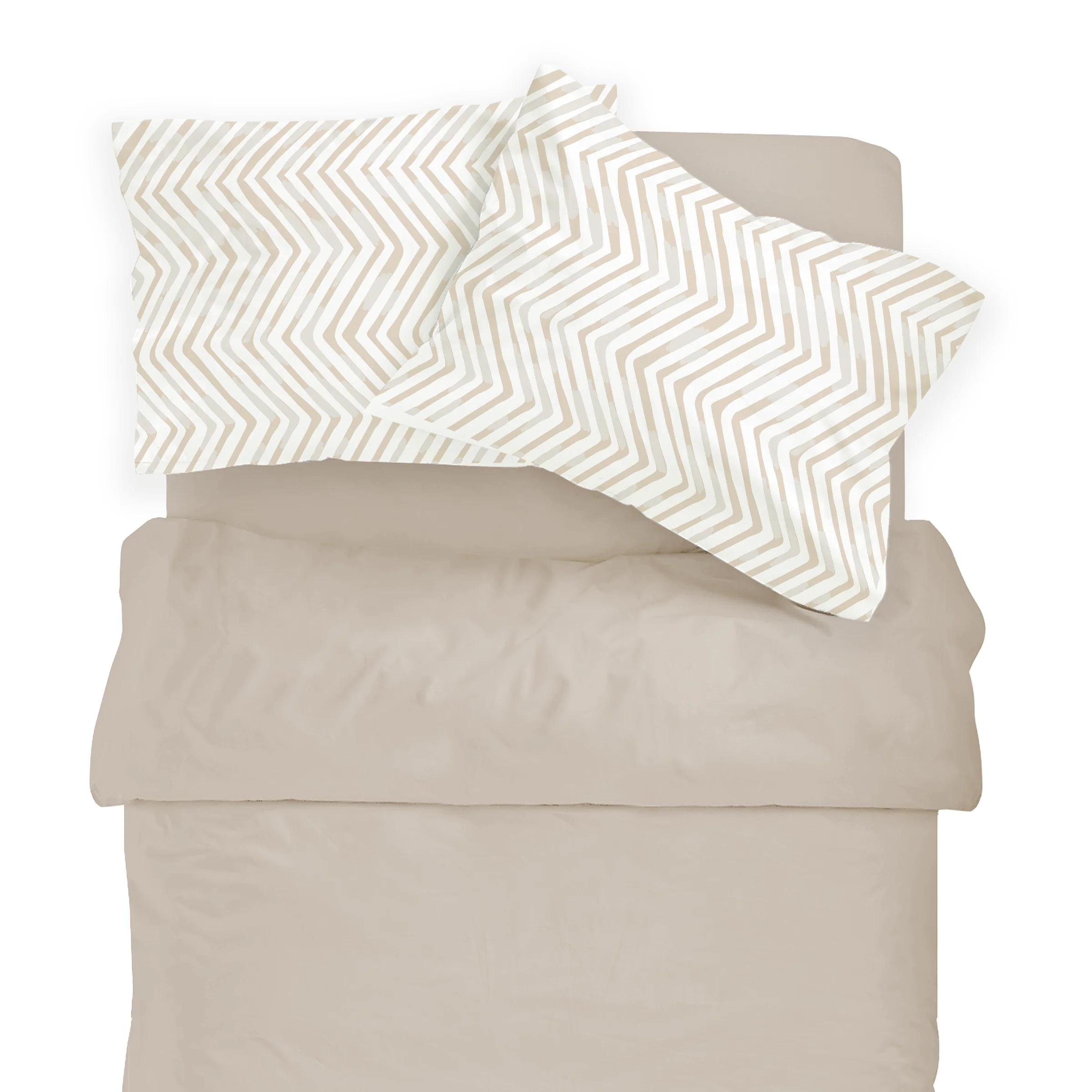 Organic Toddler Pillowcase - Herringbone - Image 4