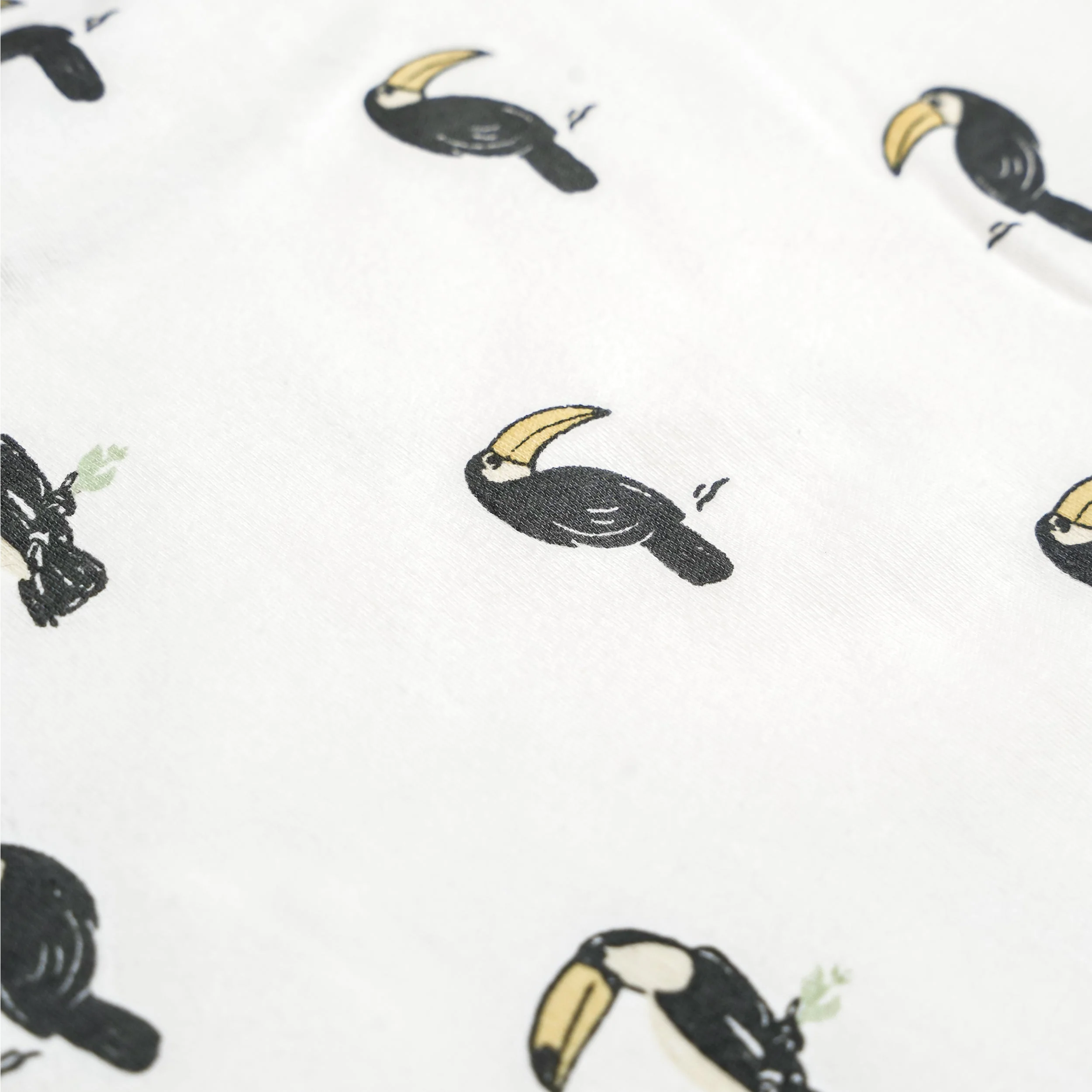 Organic Ruffle Jumpsuit - Toucan - Image 4