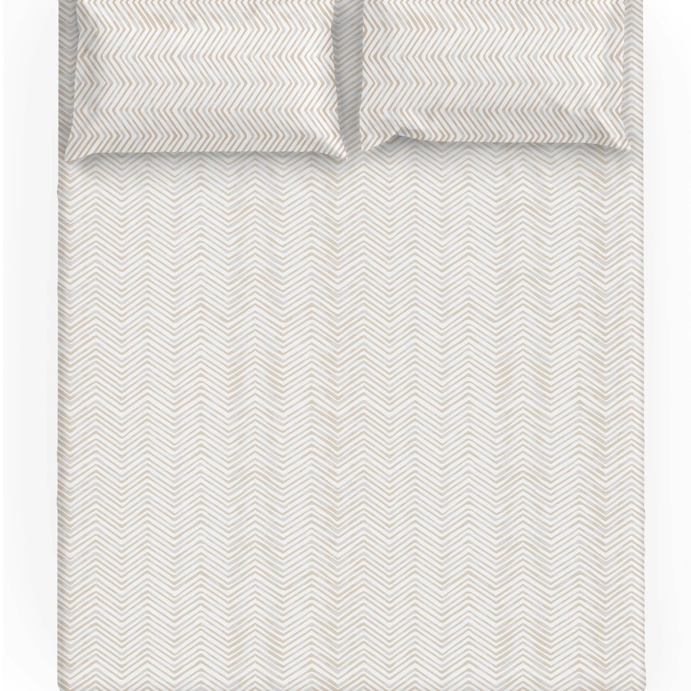 Organic Cotton Sheet Set - Herringbone - Image 7