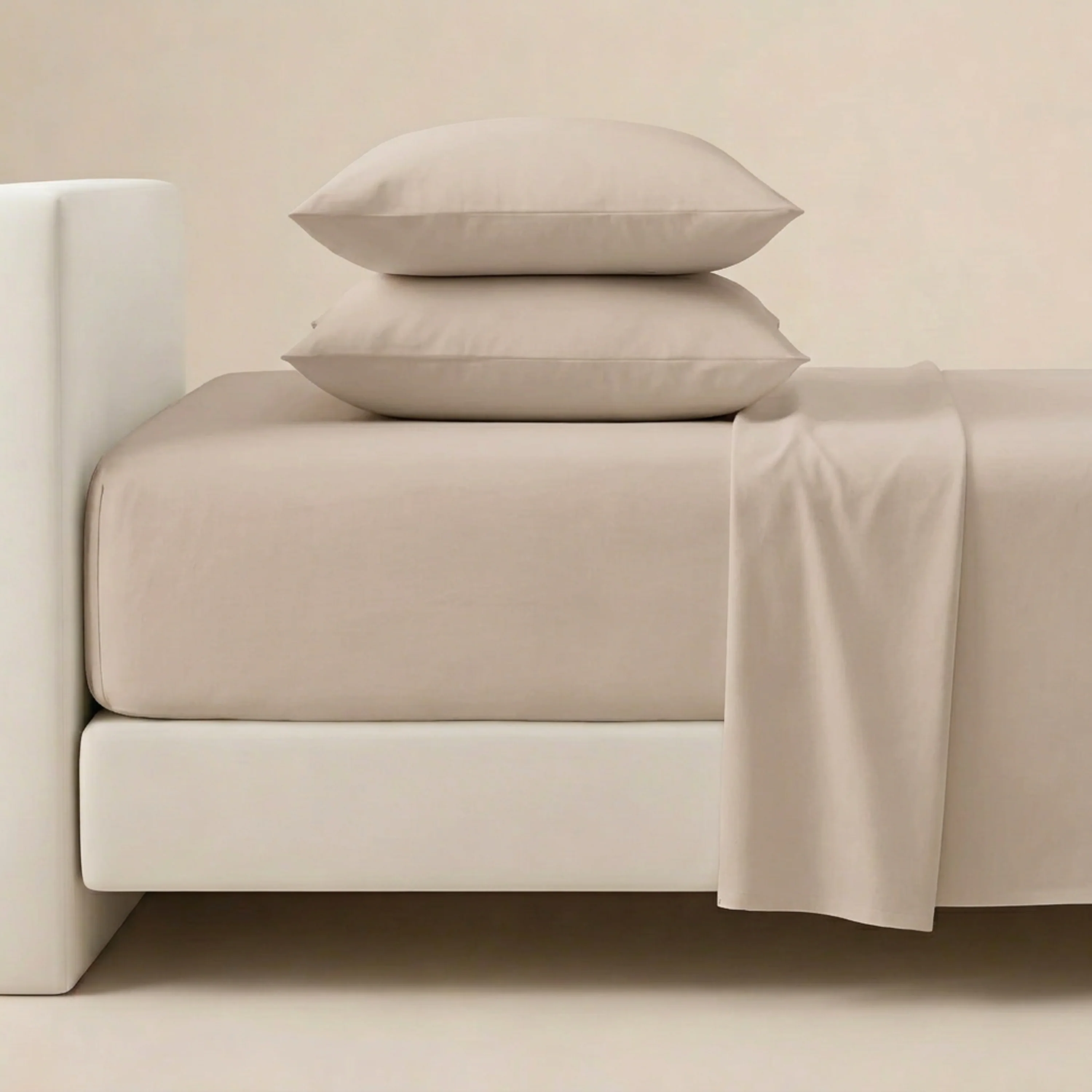 Organic Cotton Sheet Set - Pecan - Image 6