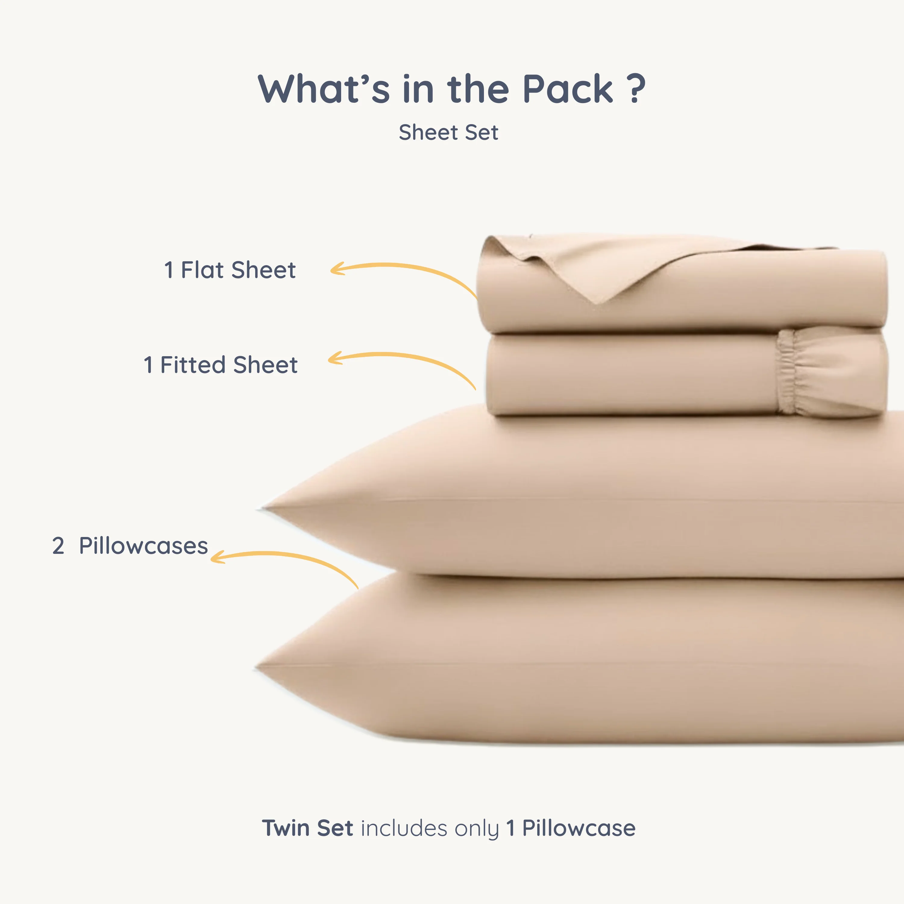 Organic Cotton Sheet Set - Pecan - Image 8