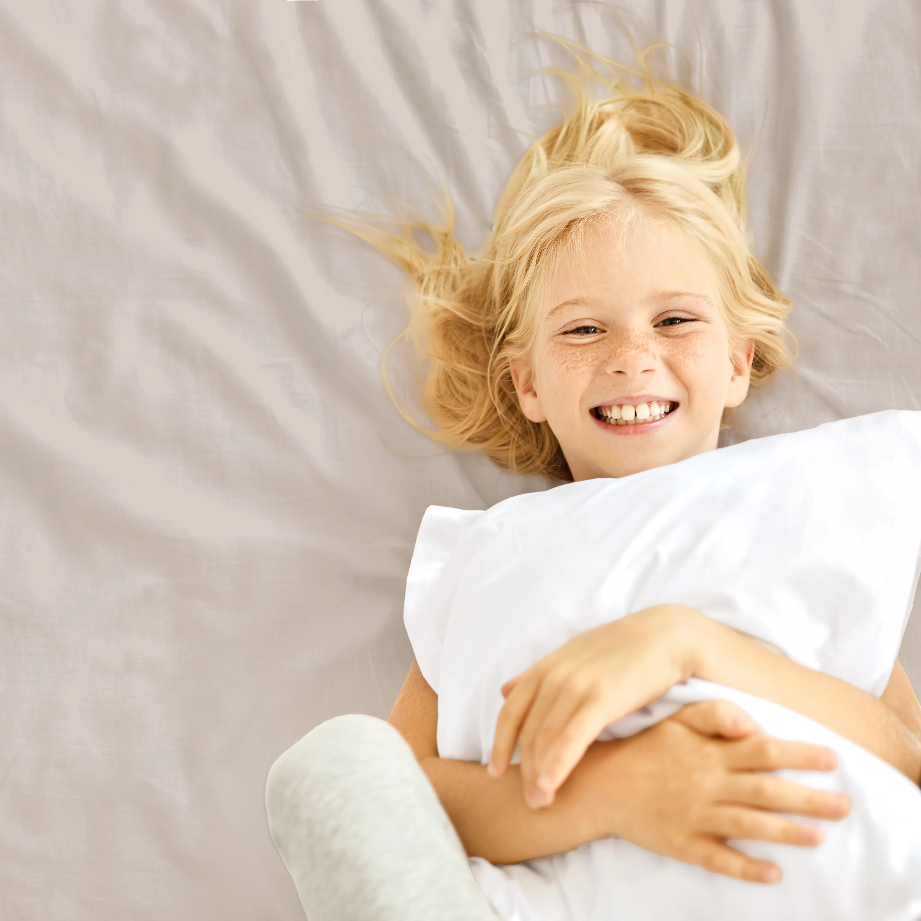Organic Cotton Sheet Set - Taupe - Image 3