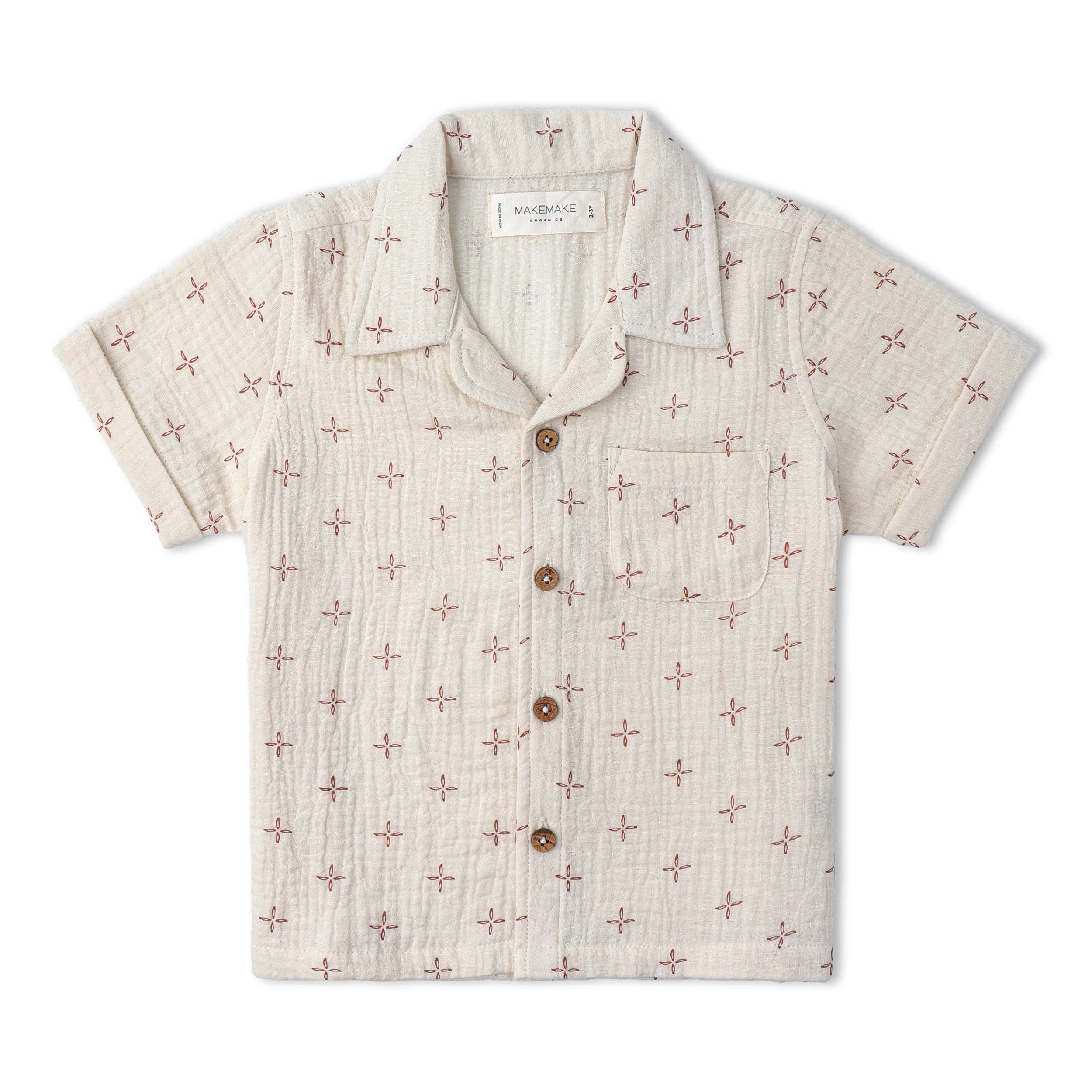 Organic Shirt & Shorts Set - Cross - Image 4