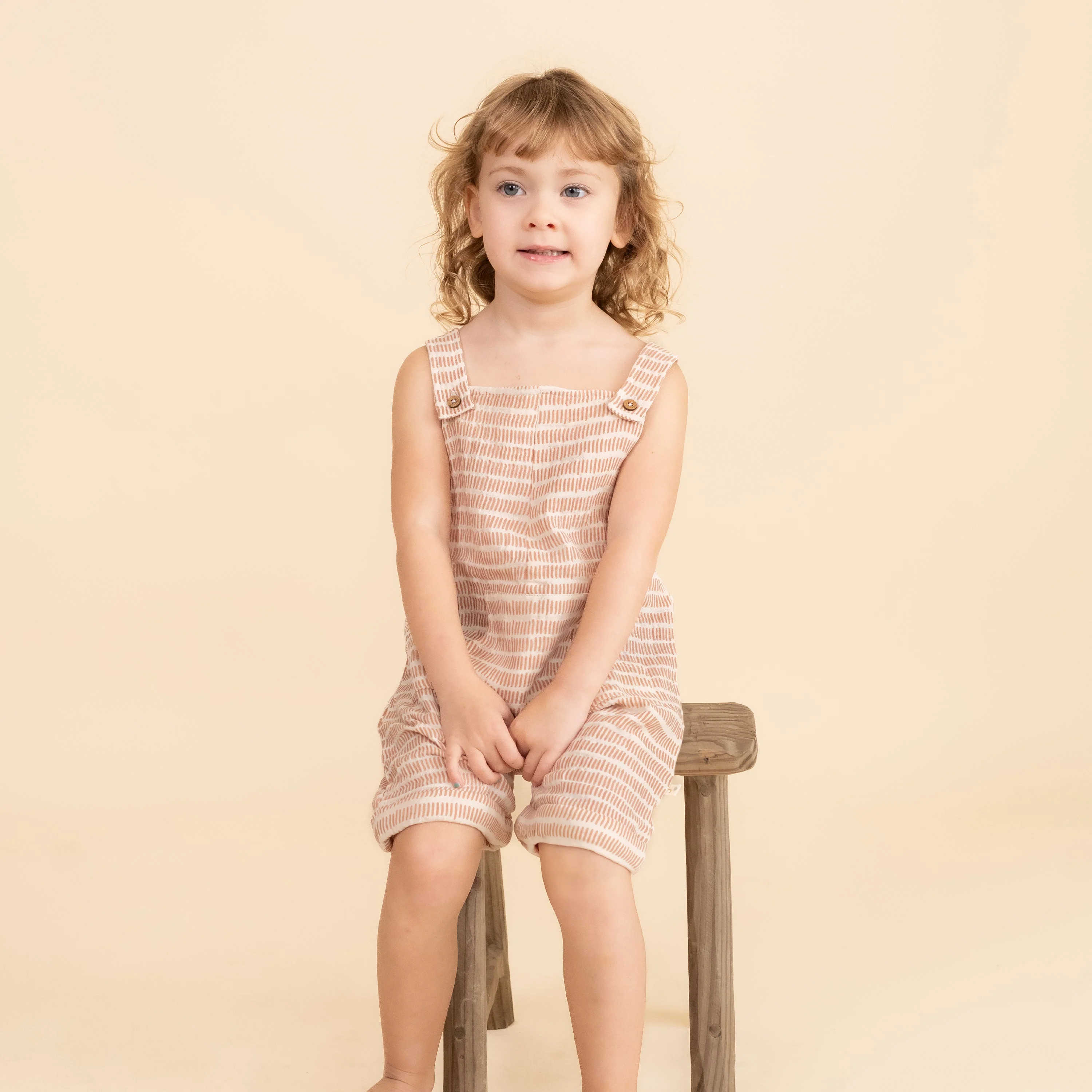 Organic Shortalls - Dash Lines - Image 3